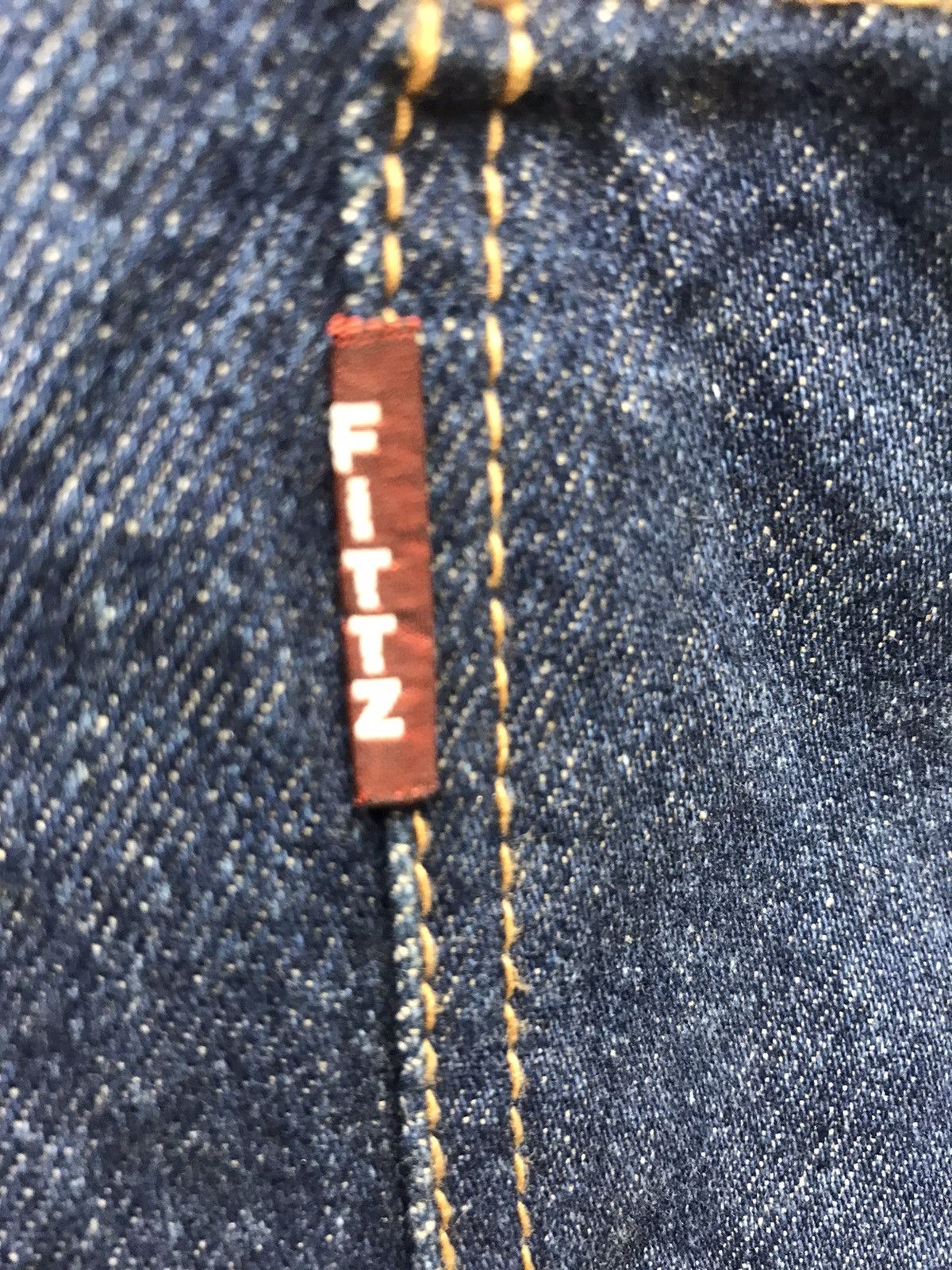 Japanese Brand FITTZ Sunfaded Denim Chore Jacket Size US M / EU 48-50 / 2 - 4 Thumbnail