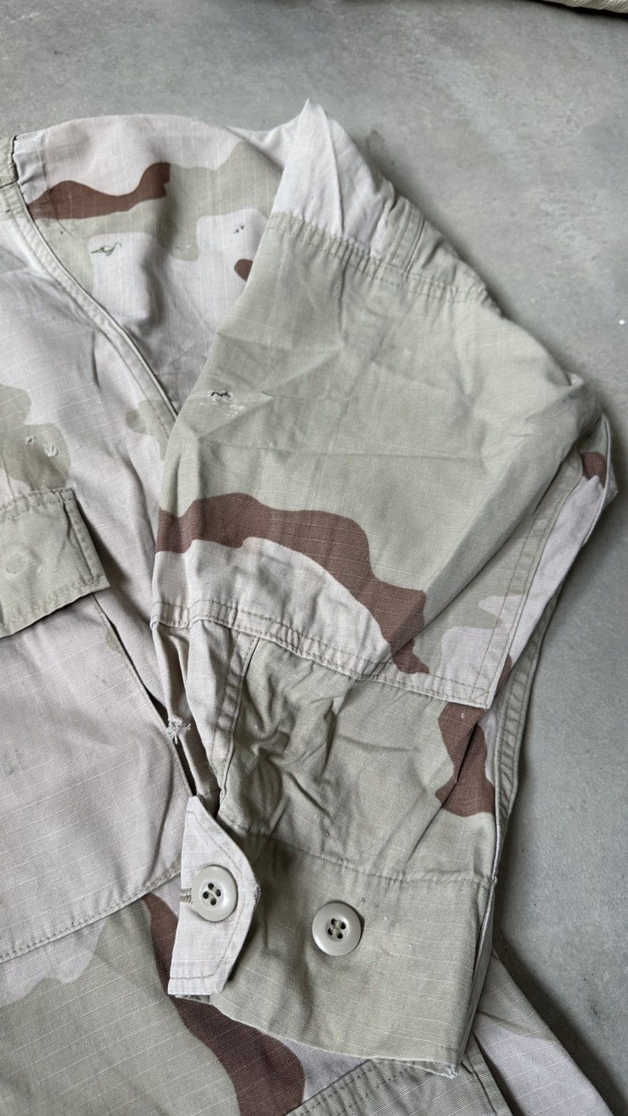 Vintage VINTAGE DESERT CAMO JACKET Size US L / EU 52-54 / 3 - 7 Thumbnail
