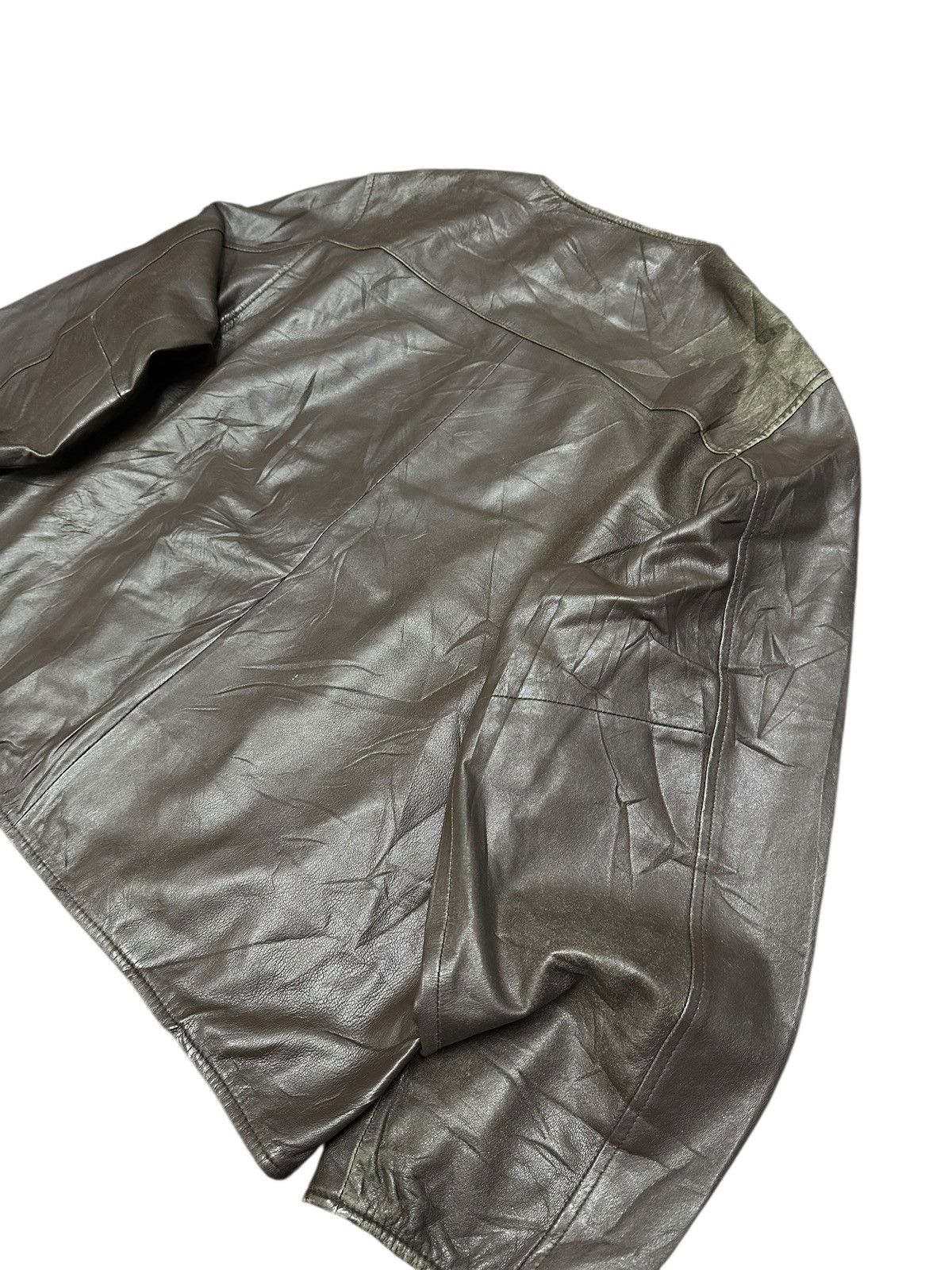 Xlarge X-Large Leather Jacket Monogram Grip Size US L / EU 52-54 / 3 - 7 Thumbnail