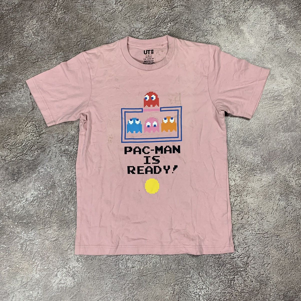 Vintage Vintage Y2K Pac-Man Graphic Tee Pink Arcade Streetwear S Size US S / EU 44-46 / 1 - 1 Thumbnail