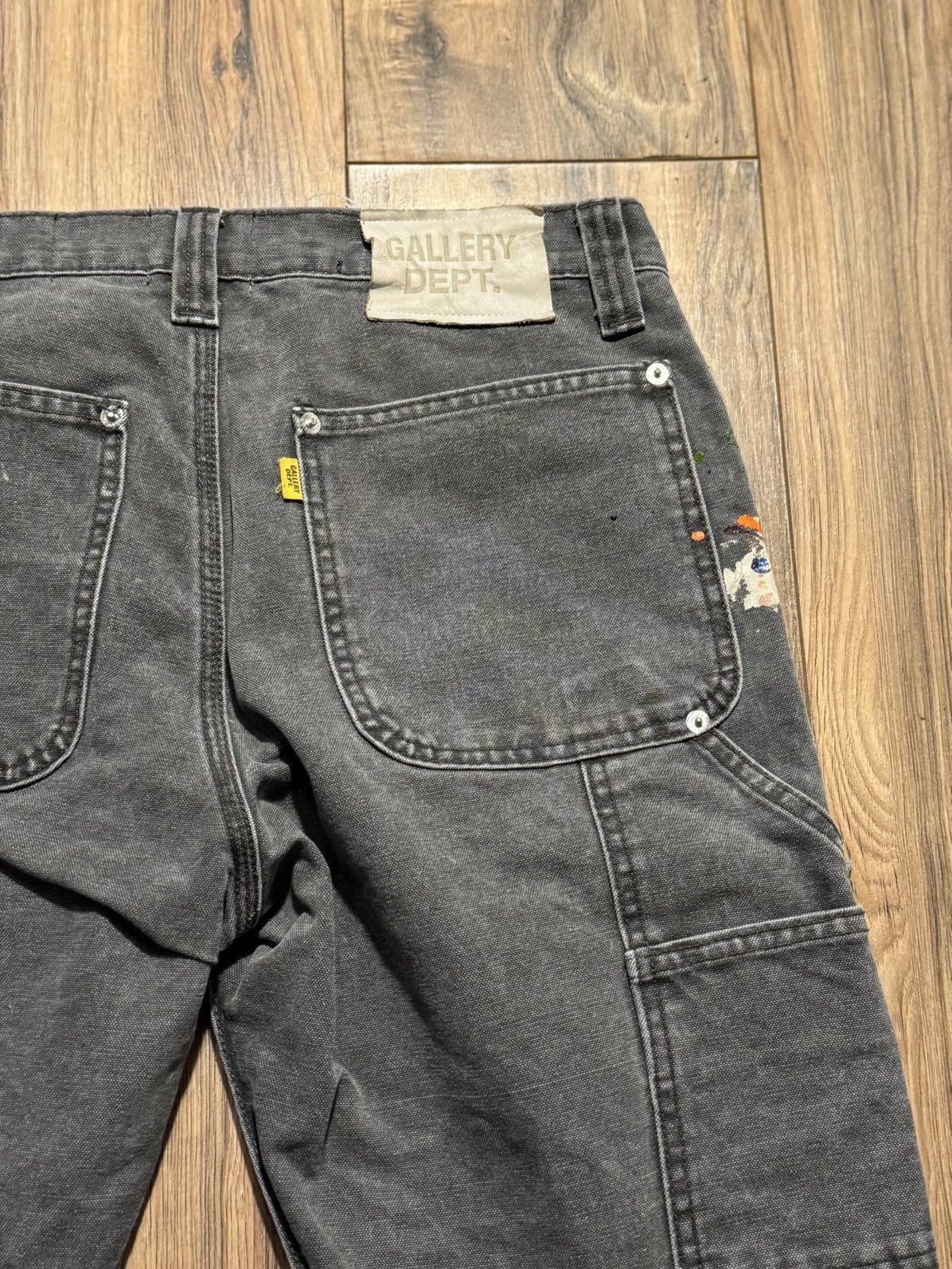 Gallery Dept. Gallery dept LA FLARE CARPENTER CHARCOAL PANTS Size US 32 / EU 48 - 3 Thumbnail