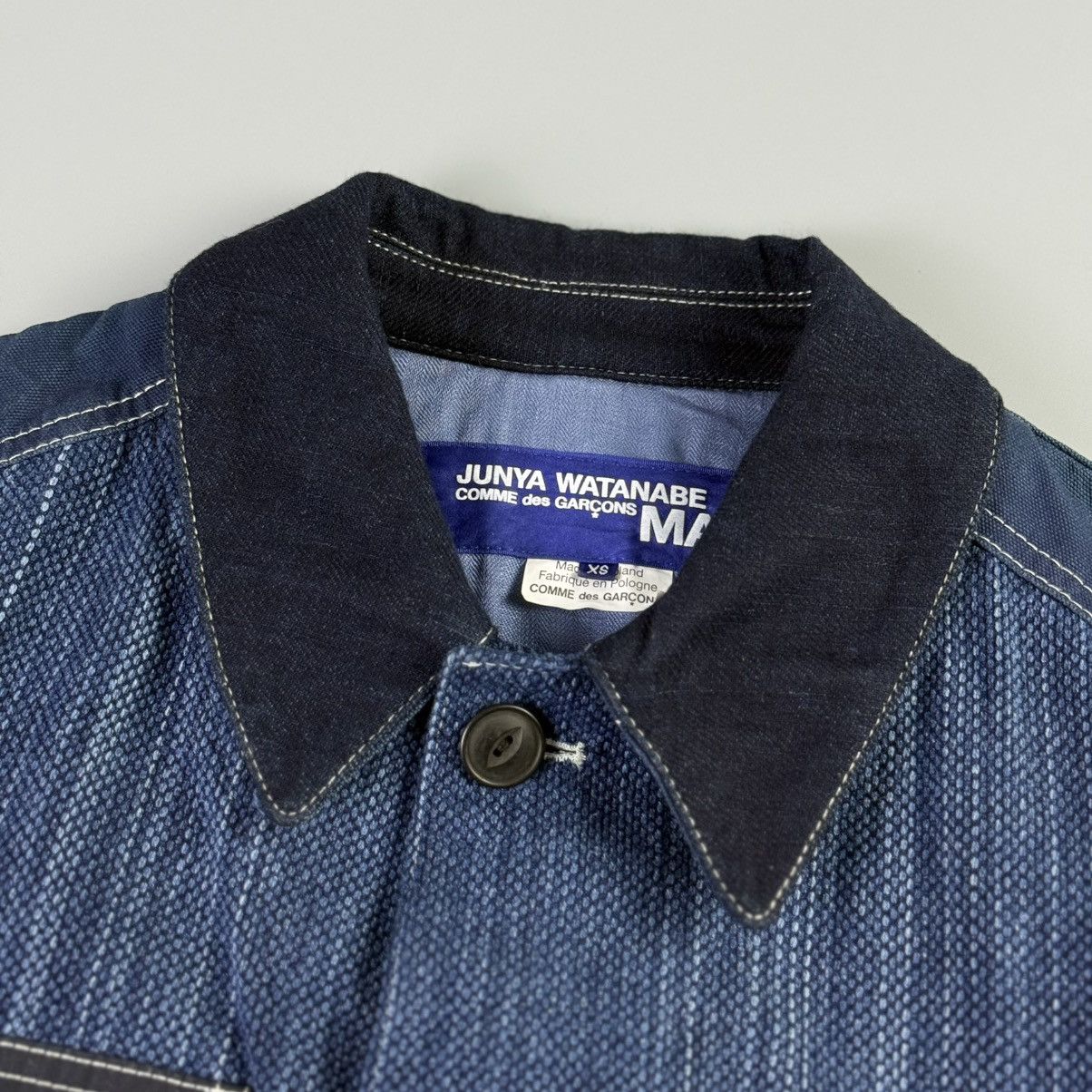 Junya Watanabe Junya Watanabe - HP - S/S 15 - Indigo Dyed Denim Jacket Size US XS / EU 42 / 0 - 2 Thumbnail