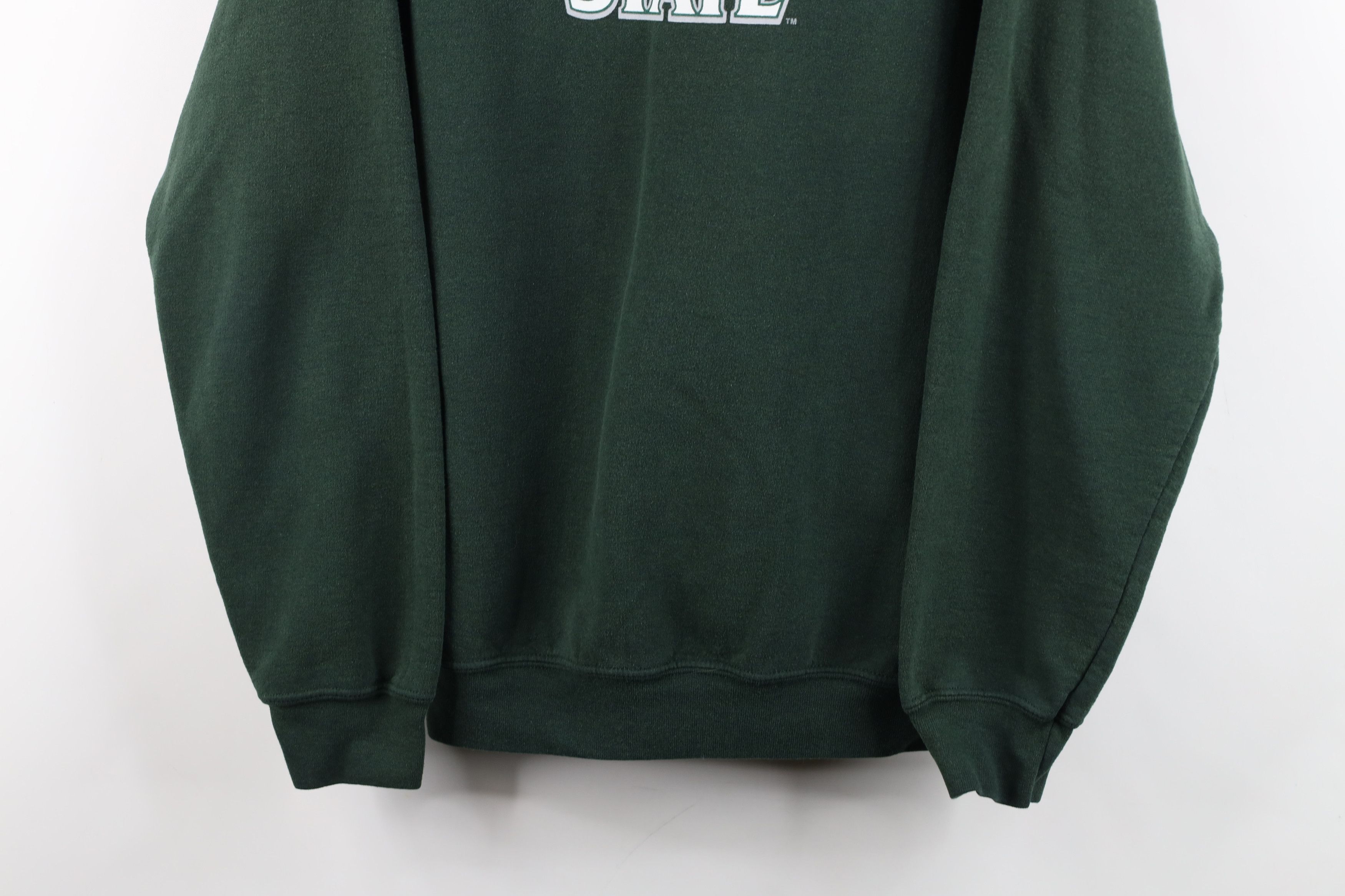Vintage Vintage 90s Cleveland State University Crewneck Sweatshirt Size L / US 10 / IT 46 - 3 Thumbnail