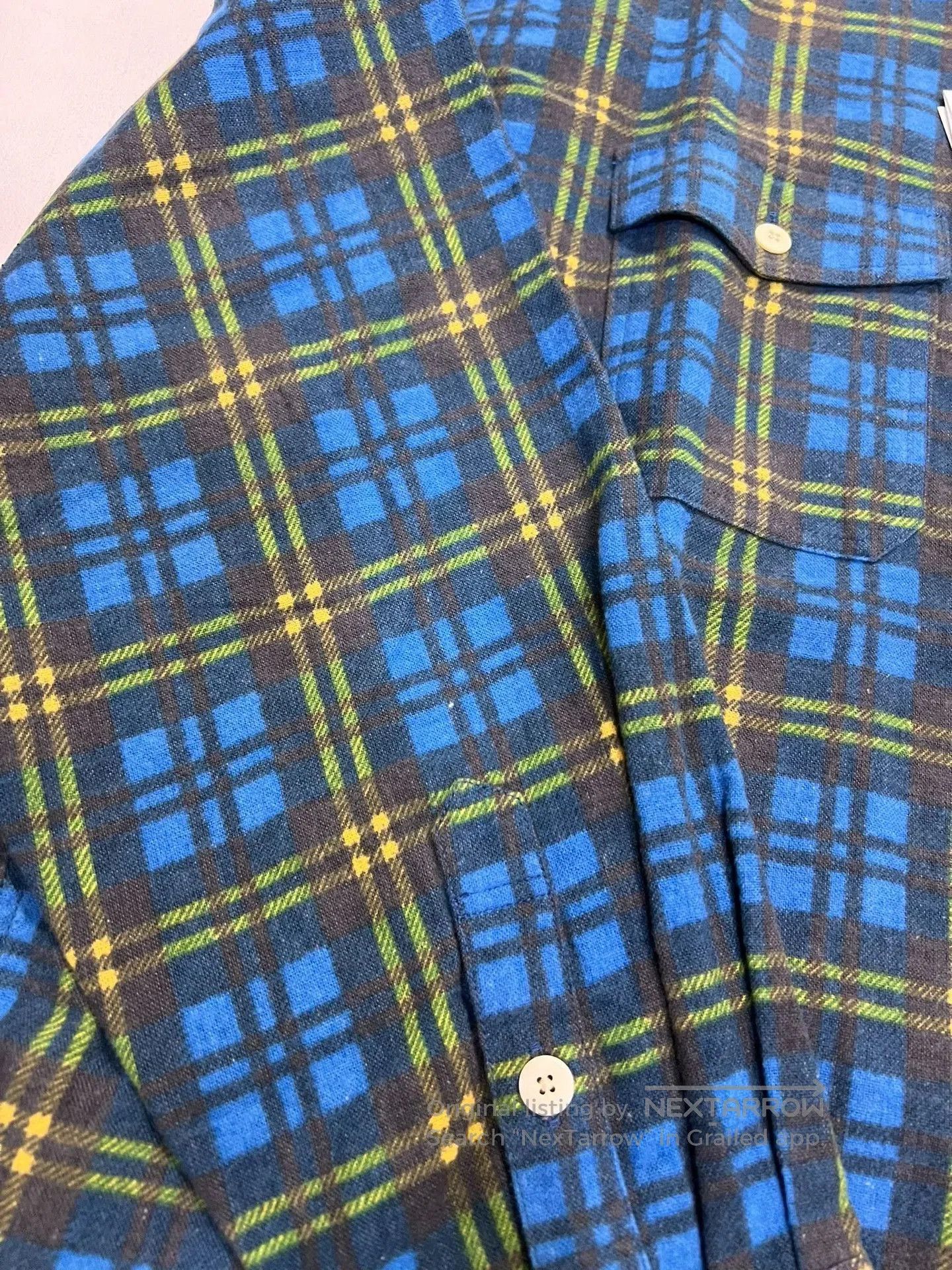 Visvim VISVIM 23SS PIONEER KHADI CHECK L/S. Size US L / EU 52-54 / 3 - 4 Thumbnail