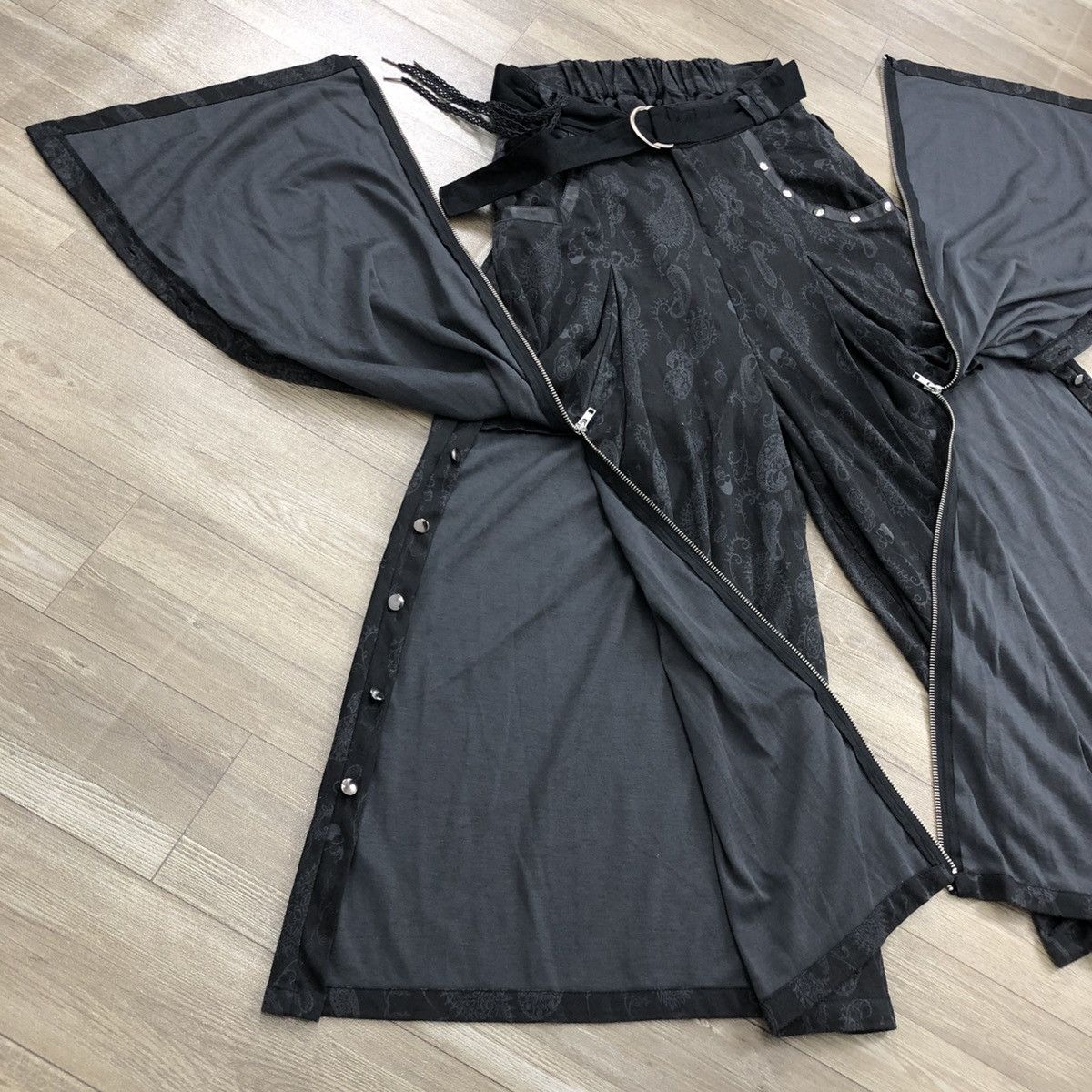 Japanese Brand 2000s Sexpot Revenge Bandana Grunge Punk Bondage Baggy Pants Size US 30 / EU 46 - 4 Thumbnail