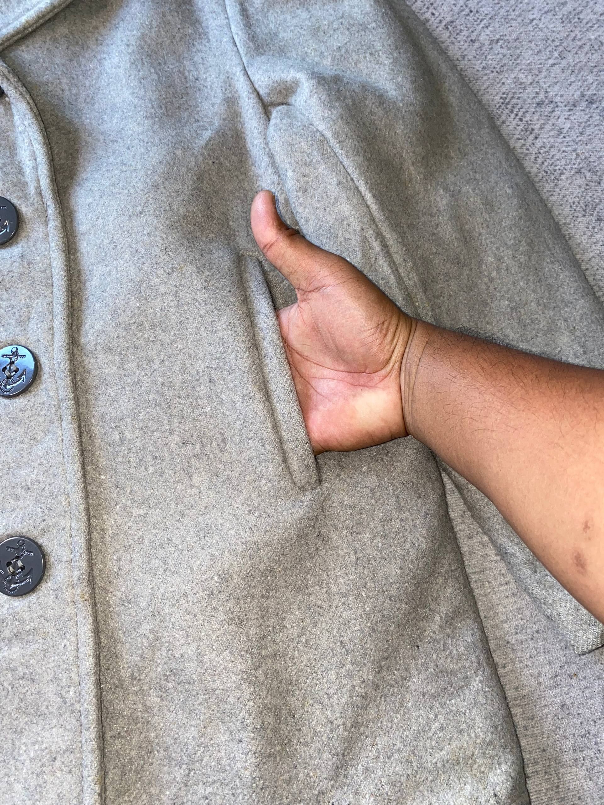 Schott U.S 740N Pea Jacket by Schott Size US M / EU 48-50 / 2 - 4 Thumbnail
