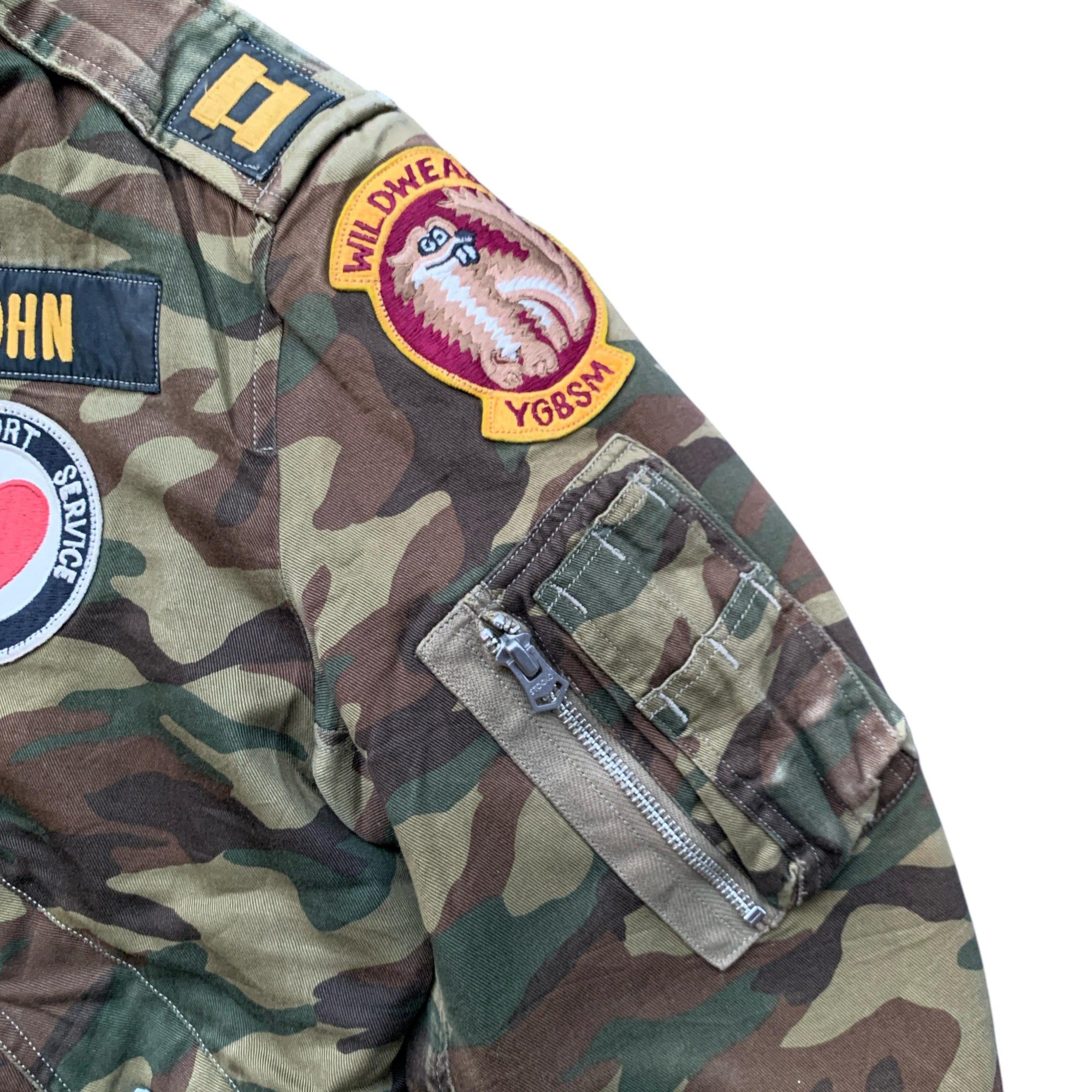 Buzz Rickson's × Toyo Enterprises BUZZ RICKSONS L2B flight camouflage USAF ma1 b15 a2 bomber Size US S / EU 44-46 / 1 - 10 Thumbnail