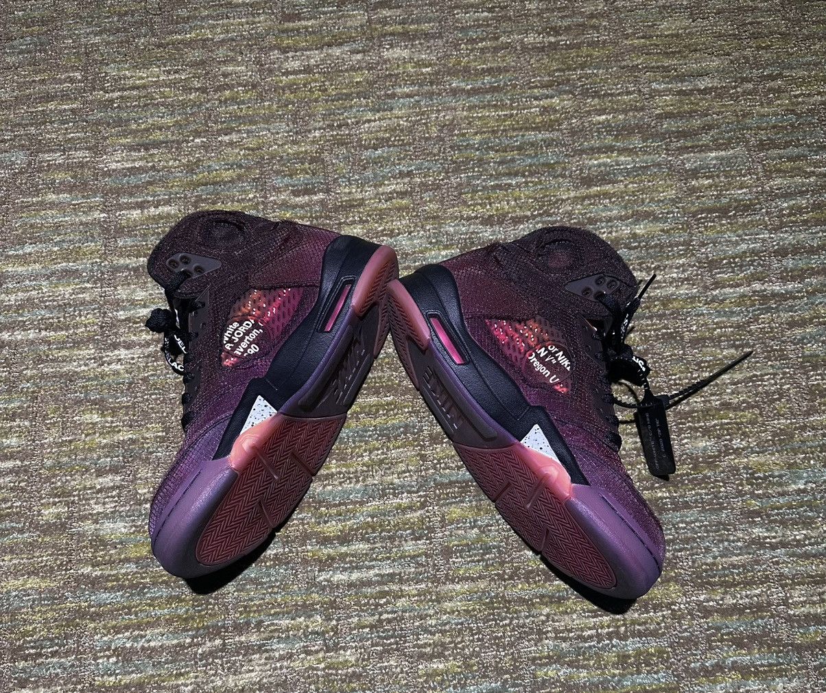 Nike × Off-White Air Jordan 5 Retro SP Size US 10 / EU 43 - 4 Thumbnail