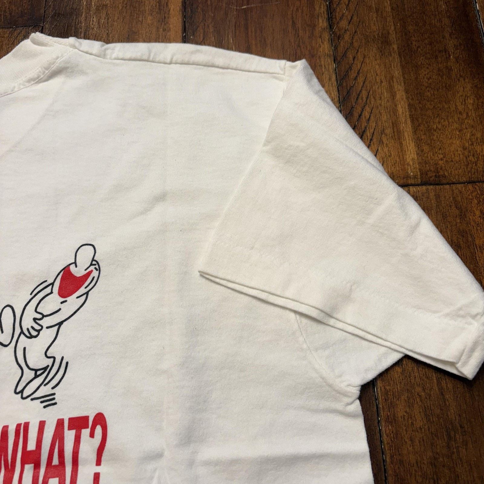 Fruit Of The Loom Vtg Fruit Of The Loom Shirt XL God Can't Do What Christian Size US XL / EU 56 / 4 - 5 Thumbnail