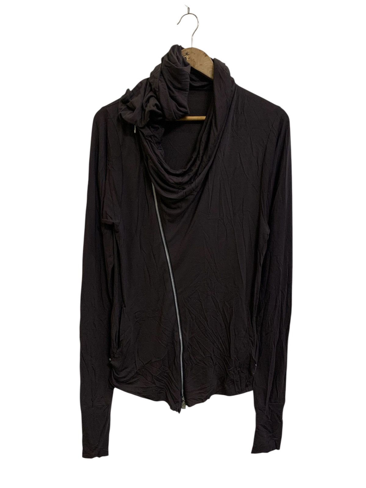 Ekam 💥Asymmetric Zipup Hoodie Light Jacket Size US S / EU 44-46 / 1 - 2 Thumbnail