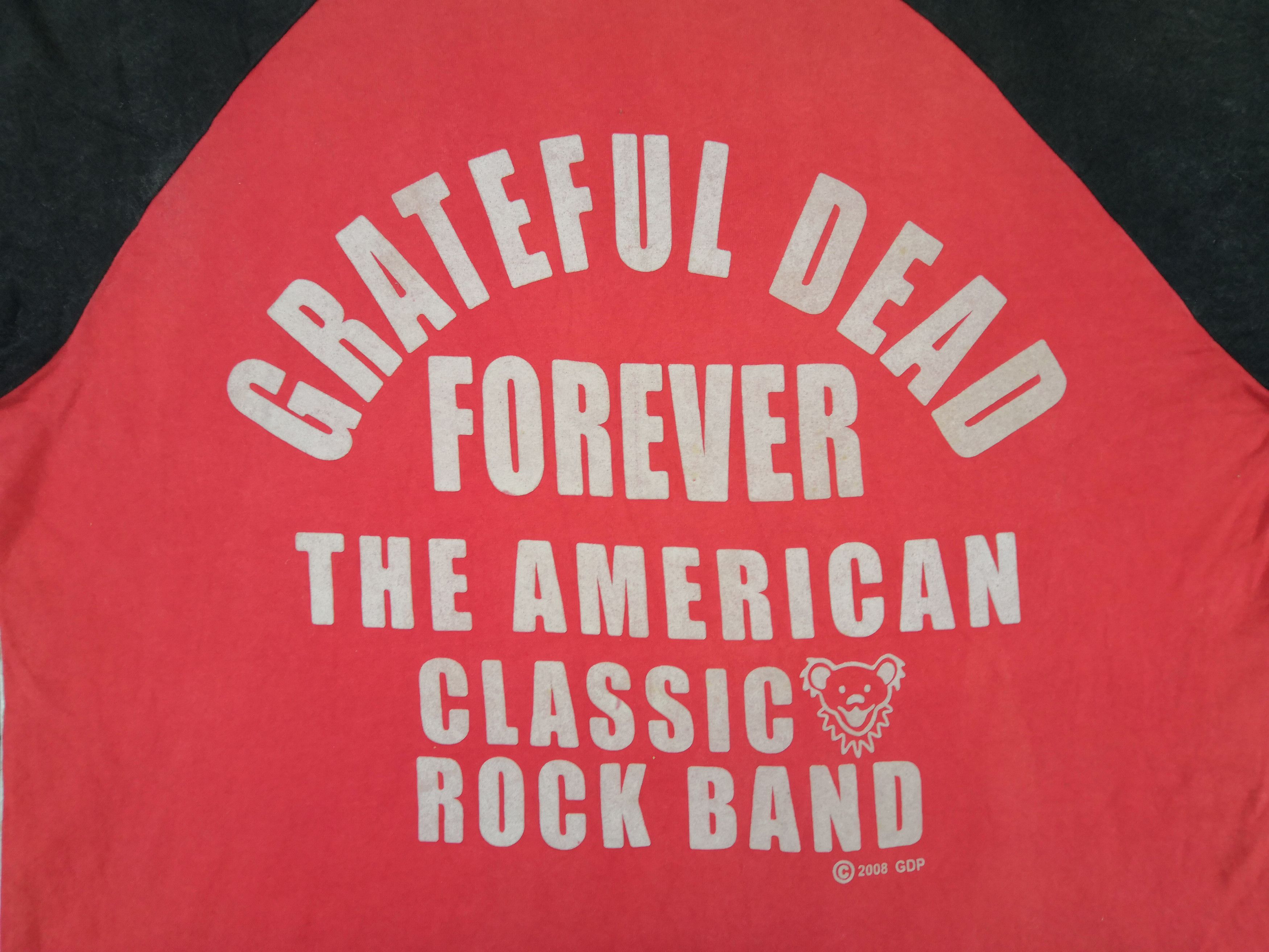 Band Tees Vintage Grateful Dead T-Shirt American Classic Rock Band Tee Size US XL / EU 56 / 4 - 5 Thumbnail