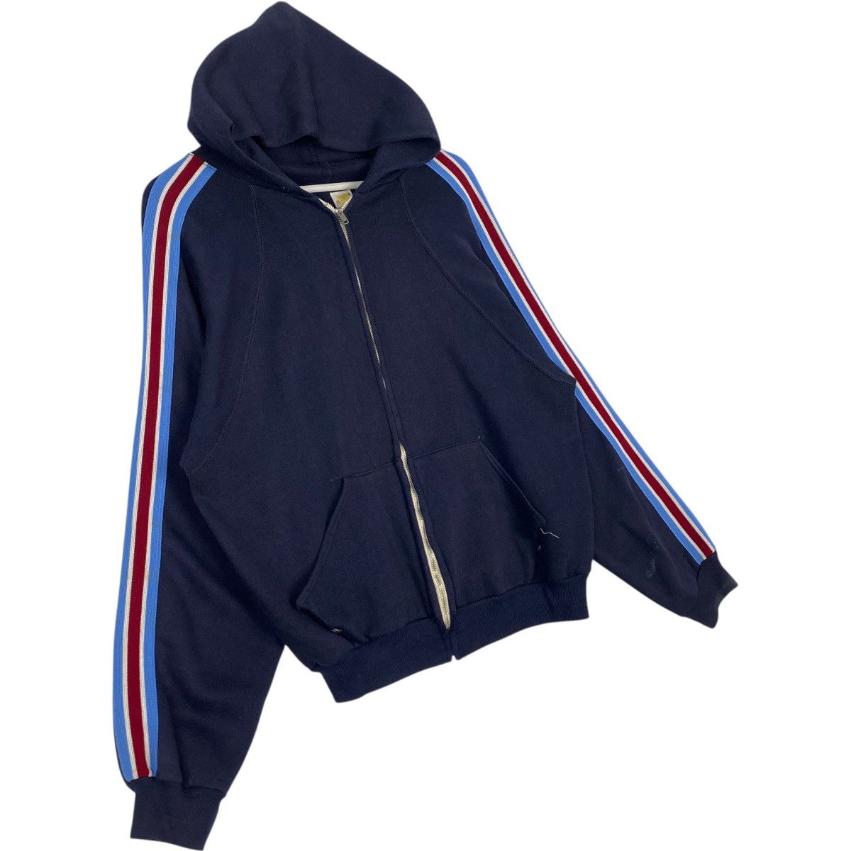 Other Vintage Russell Athletic Graphic Hoodie Sweater NavyBlue Size US M / EU 48-50 / 2 - 3 Thumbnail