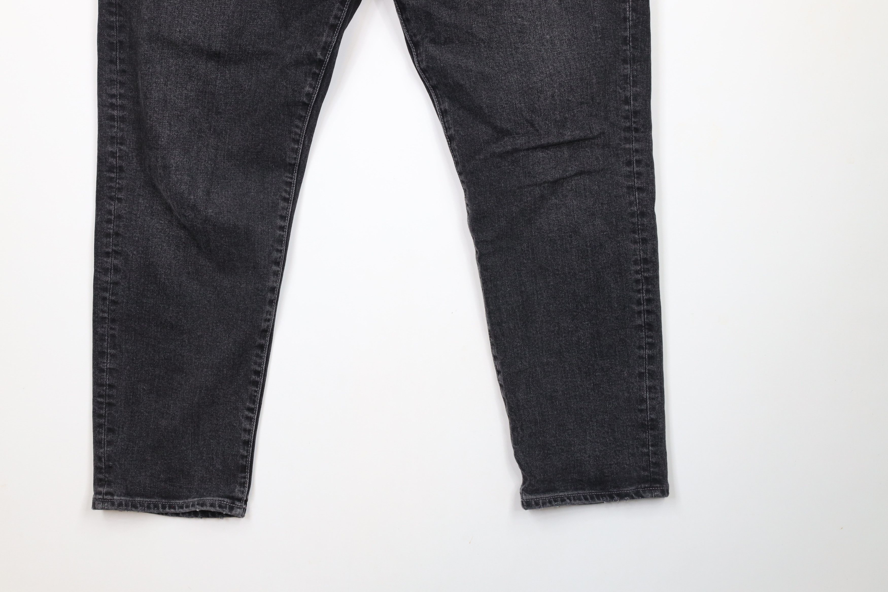 Madewell × Vintage Madewell Relaxed Fit Tapered Leg Stretch Denim Jeans Black Size US 34 / EU 50 - 5 Thumbnail