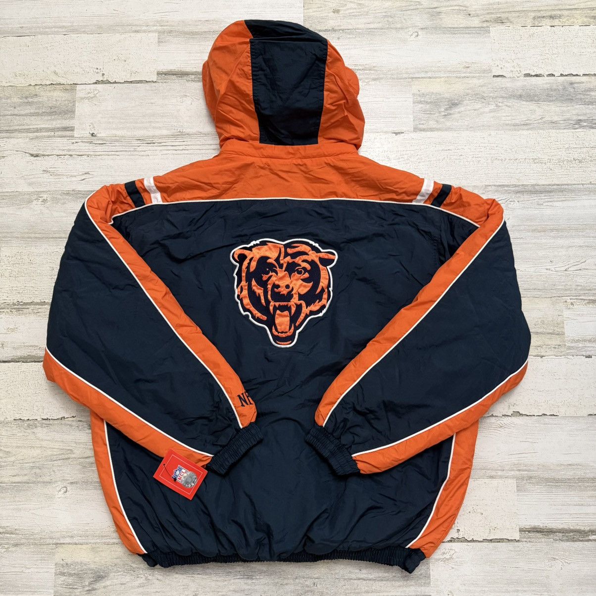 Other NWT NFL Chicago Bears Full Zip Puffer Jacket Hoodie Large Size US L / EU 52-54 / 3 - 1 Thumbnail