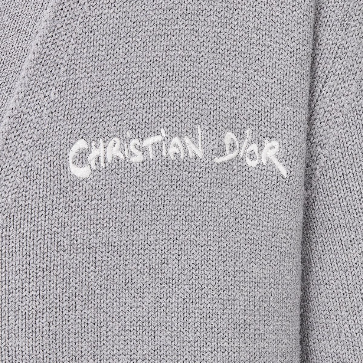 Dior o1bcso1str0226 Tag Cardigan in Grey Size US M / EU 48-50 / 2 - 3 Thumbnail