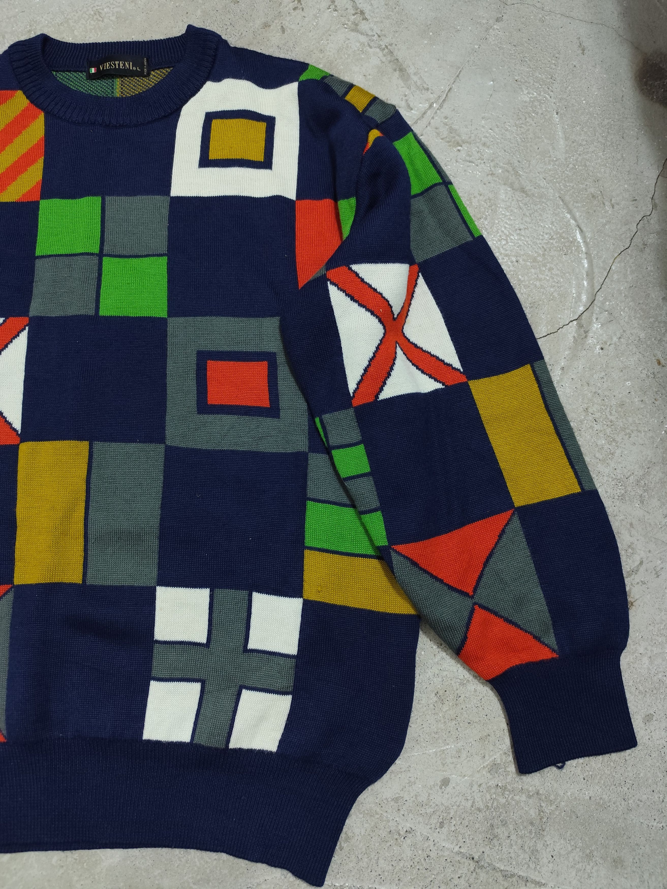 Coogi × Japanese Brand Vintage Coogi missoni style Viesteni knitted sweater Size US M / EU 48-50 / 2 - 4 Thumbnail