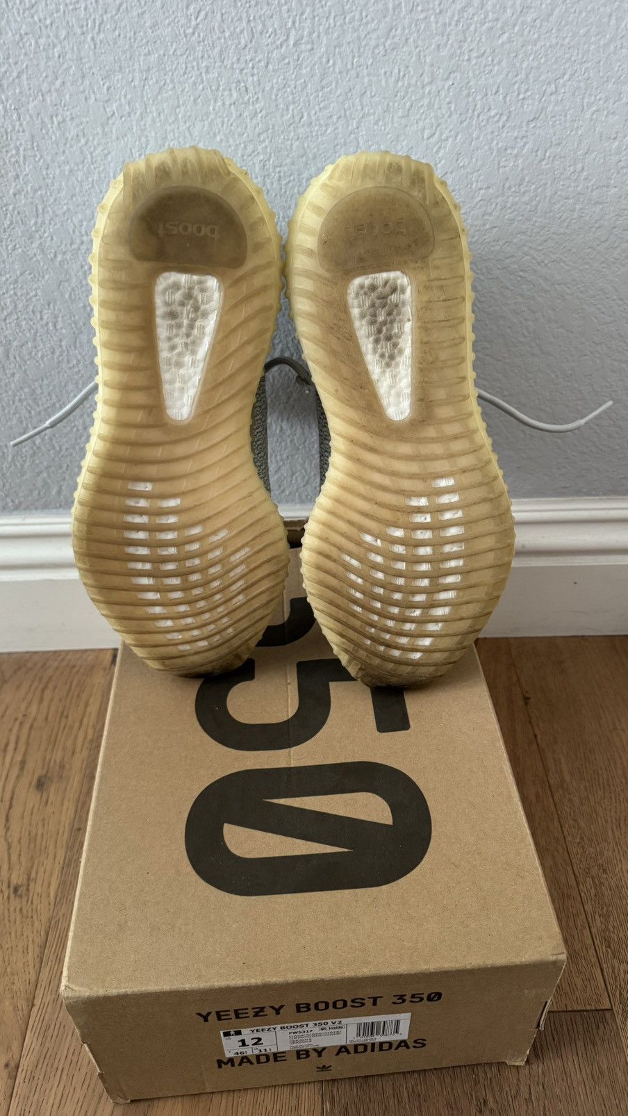 Yeezy Yeezy 350 v2 Cloud White Reflective Size US 12 / EU 45 - 5 Thumbnail