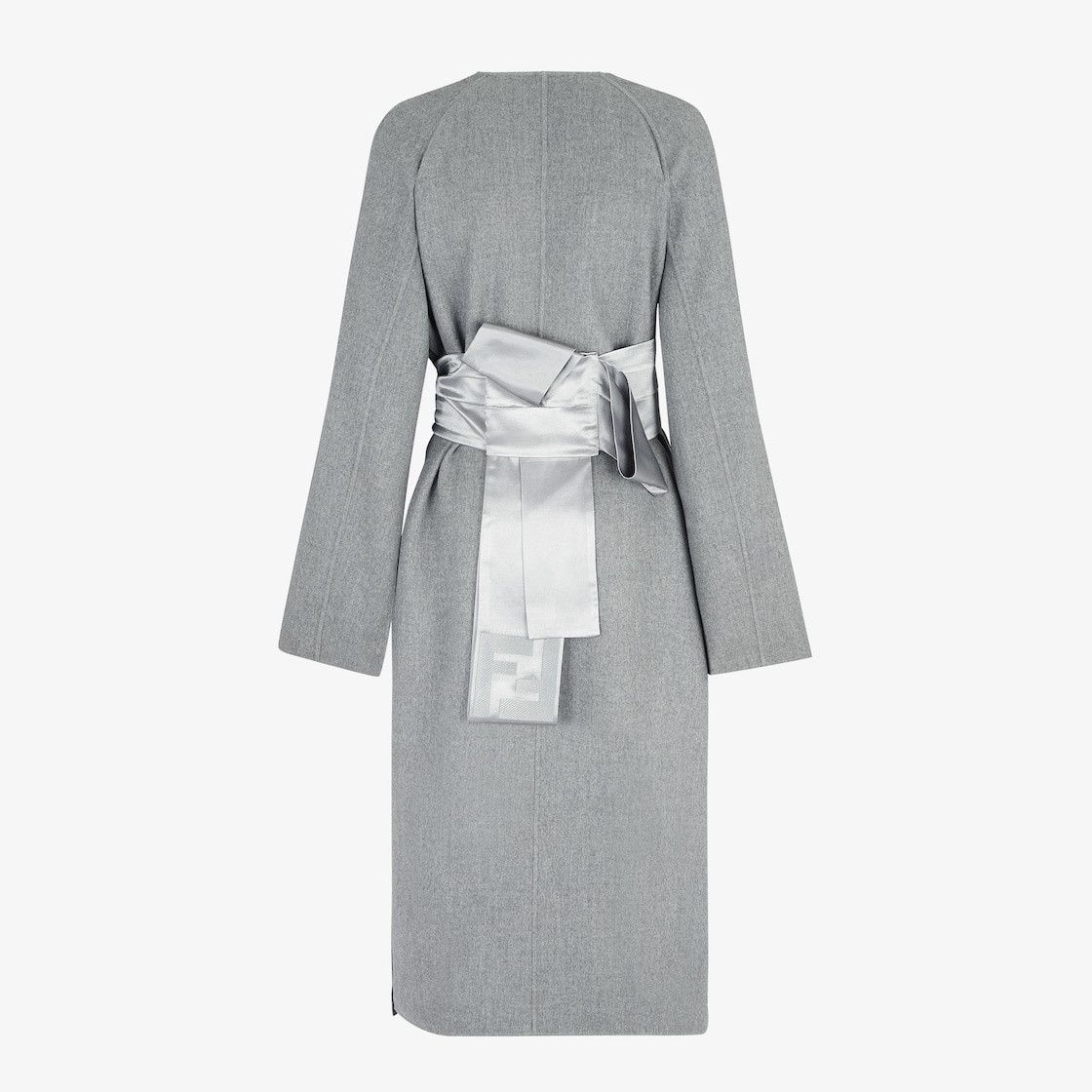Fendi o1s1wg111224 Overcoat in Grey Size L / US 10 / IT 46 - 2 Thumbnail