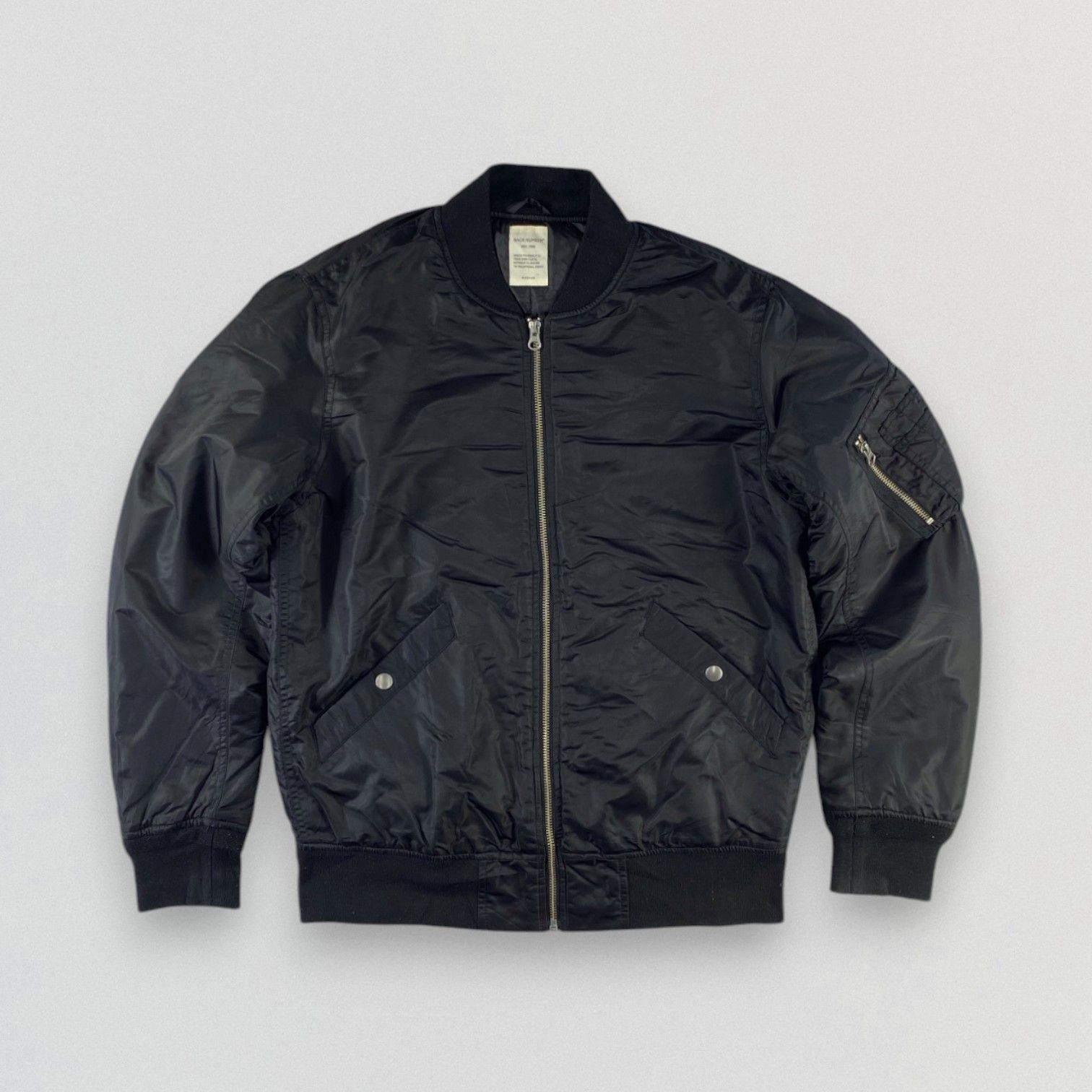 Japanese Brand Japanese Brand Back Number Bomber Jacket Size US L / EU 52-54 / 3 - 1 Thumbnail