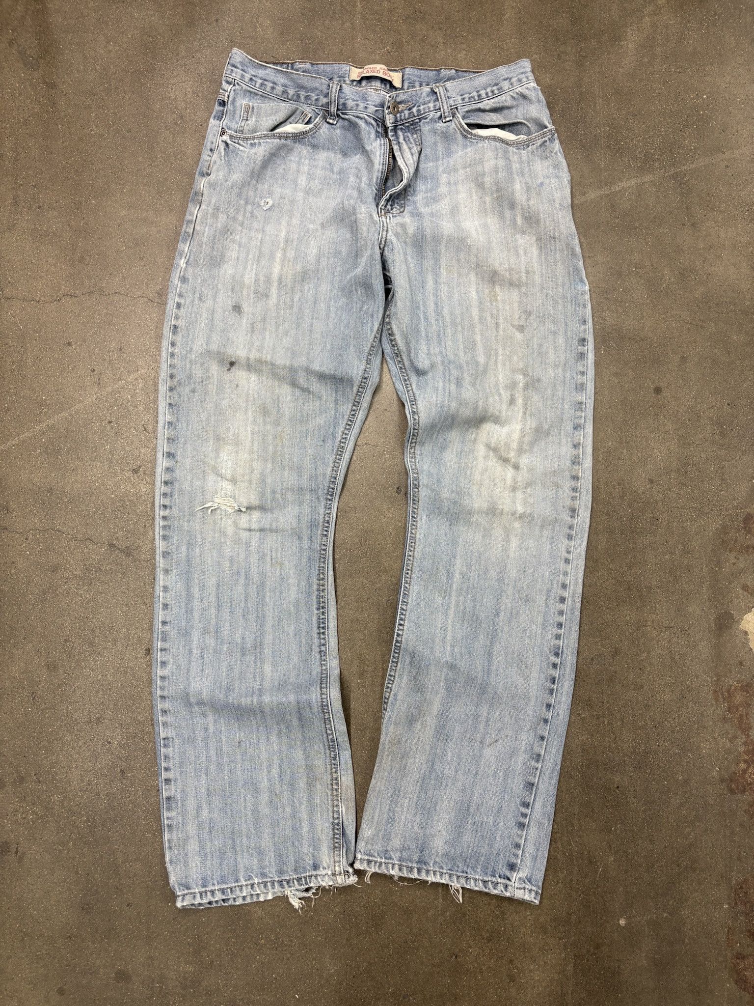 Wrangler Vintage Light Wash Denim Wrangler Jeans Co Jeans Size US 35 - 1 Thumbnail
