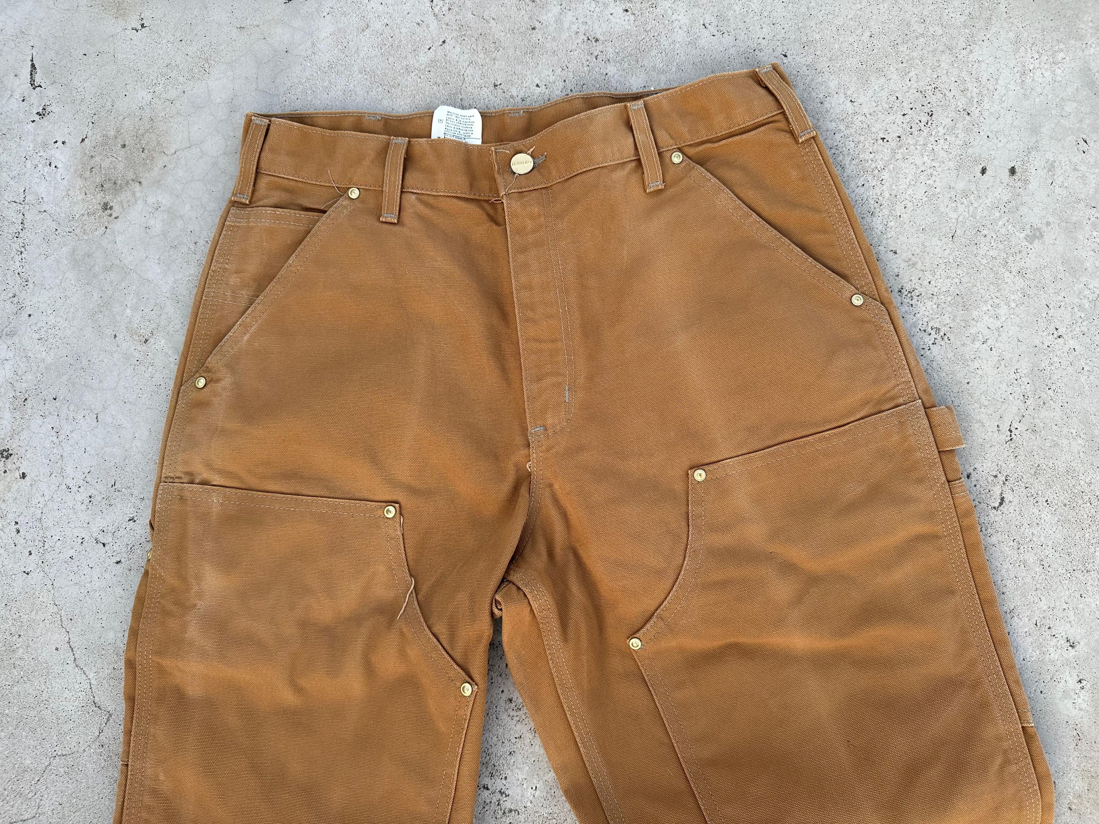 Carhartt × Vintage 90's Vintage Carhartt Double Knee B01 BRN 32×30 Size US 32 / EU 48 - 3 Thumbnail