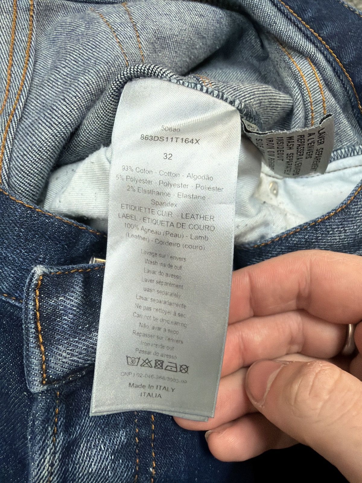 Dior Christian Dior denim Size US 32 / EU 48 - 10 Thumbnail