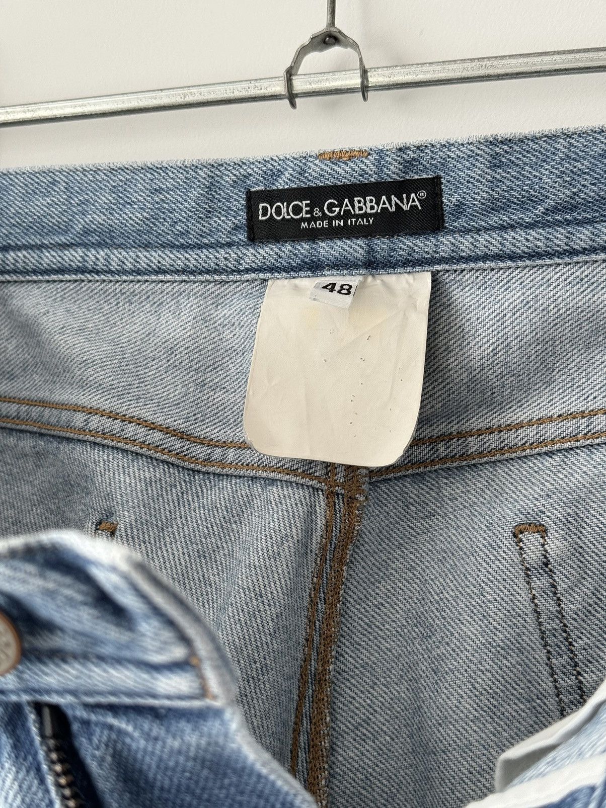 Dolce & Gabbana × Vintage Vintage Dolce & Gabbana Opium Ripped Slim Jeans Pants Size US 32 / EU 48 - 7 Thumbnail