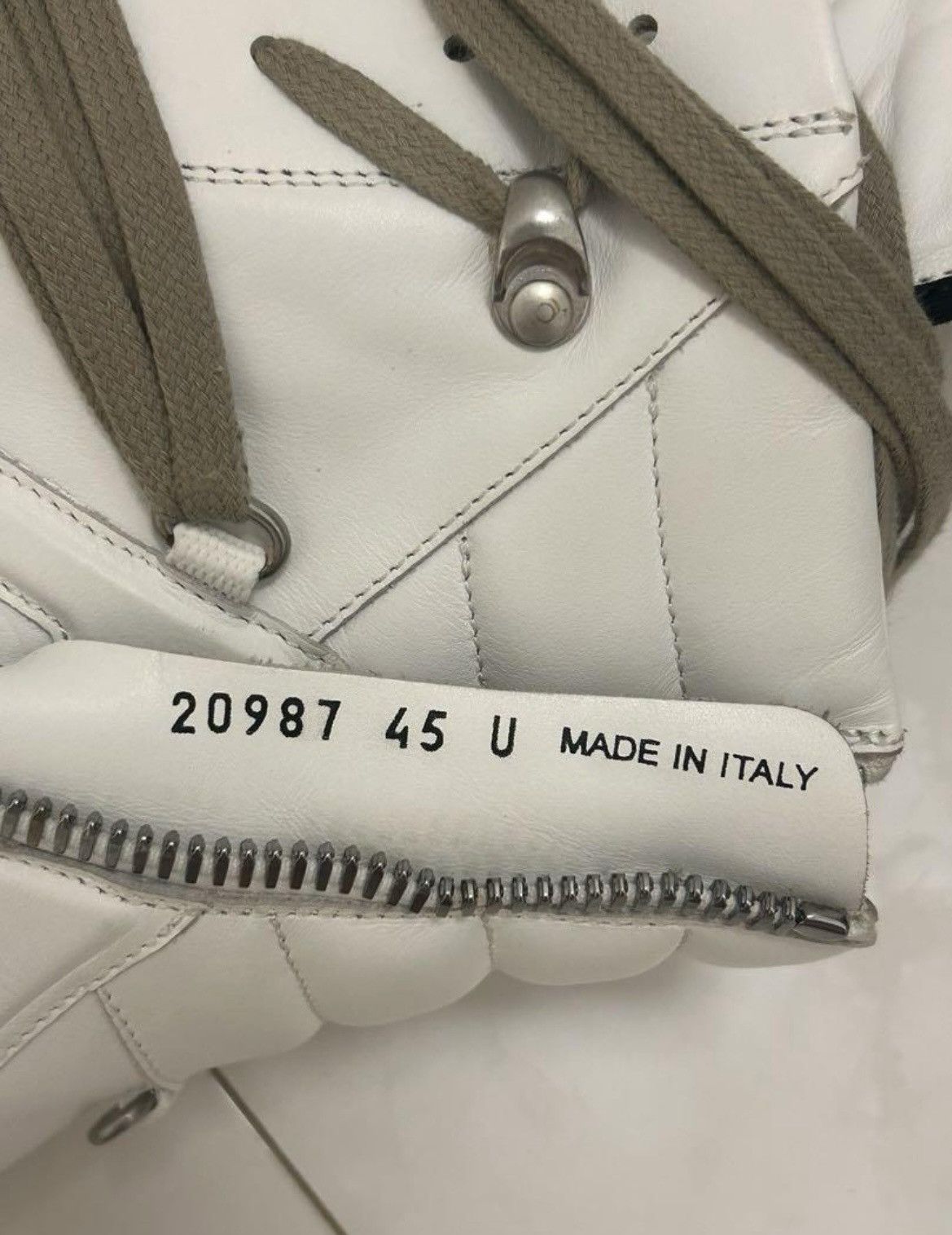 Rick Owens rick owens megalace geobasket Size US 11.5 / EU 44-45 - 2 Thumbnail