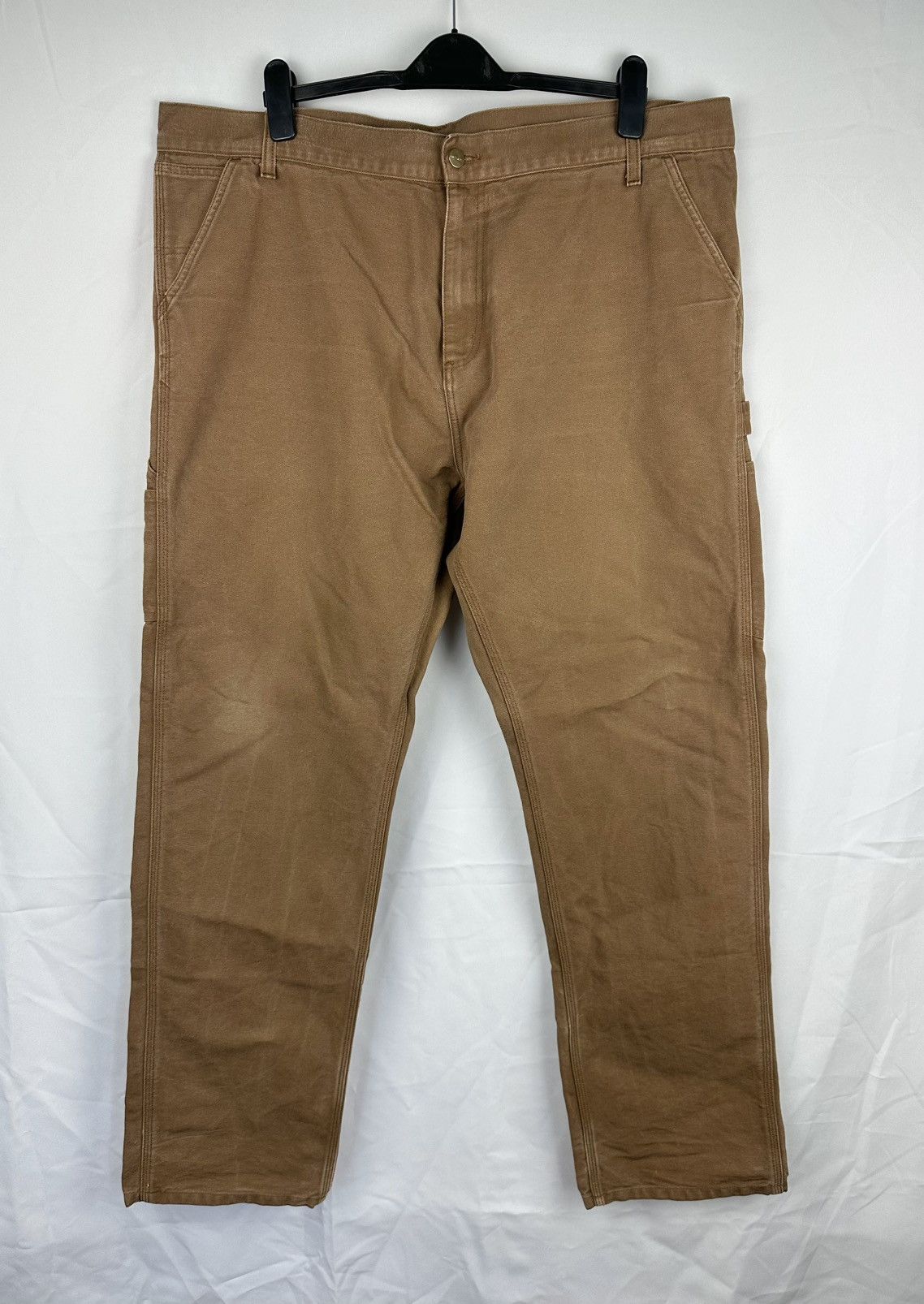 Carhartt Carhartt Ruck Single Knee Pant 40x34 Vintage Beige Pants WIP Size US 40 / EU 56 - 3 Thumbnail