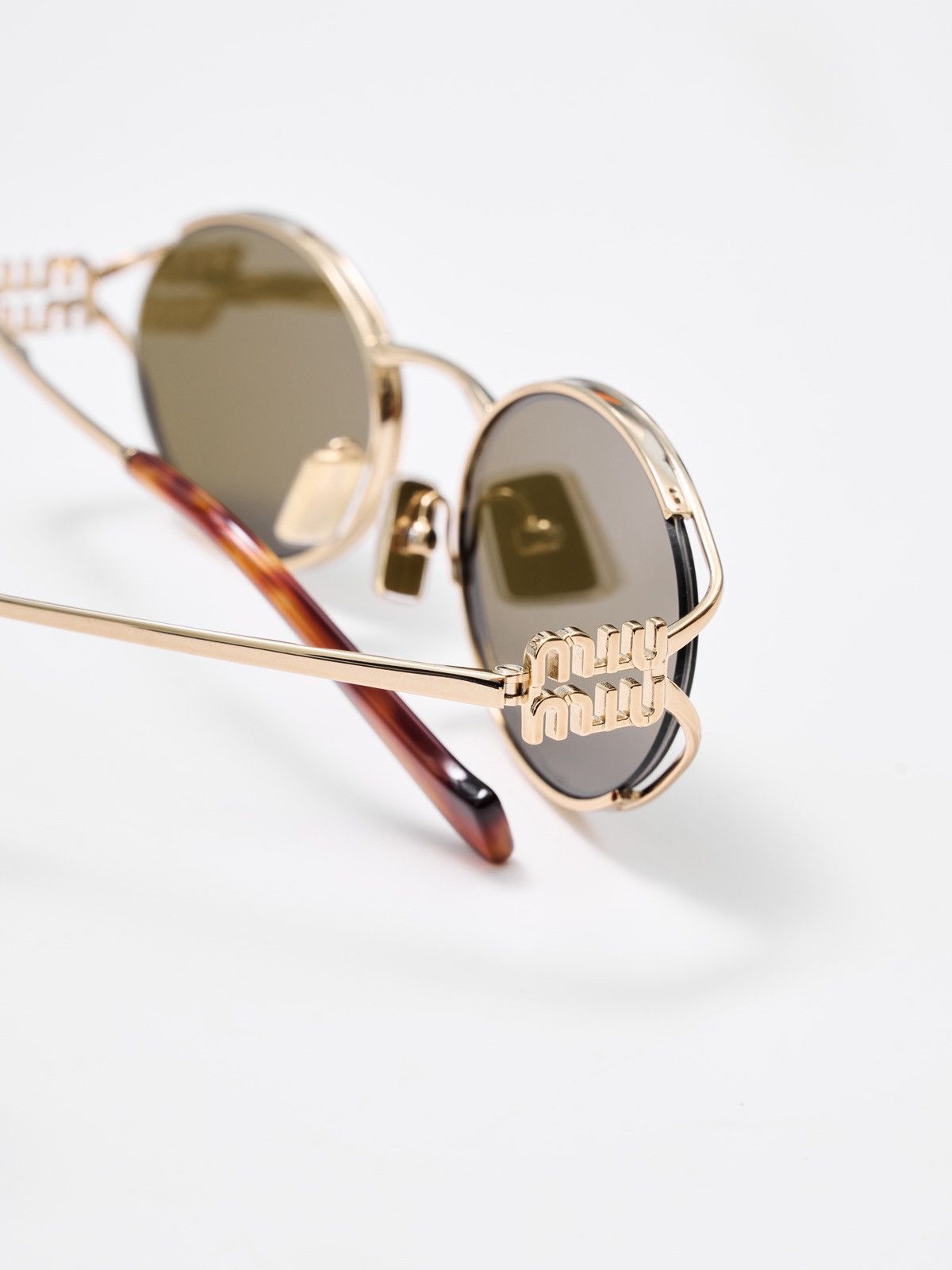 Miu Miu MIU MIU 52Y 70E01T SUNGLASSES Size ONE SIZE - 2 Thumbnail