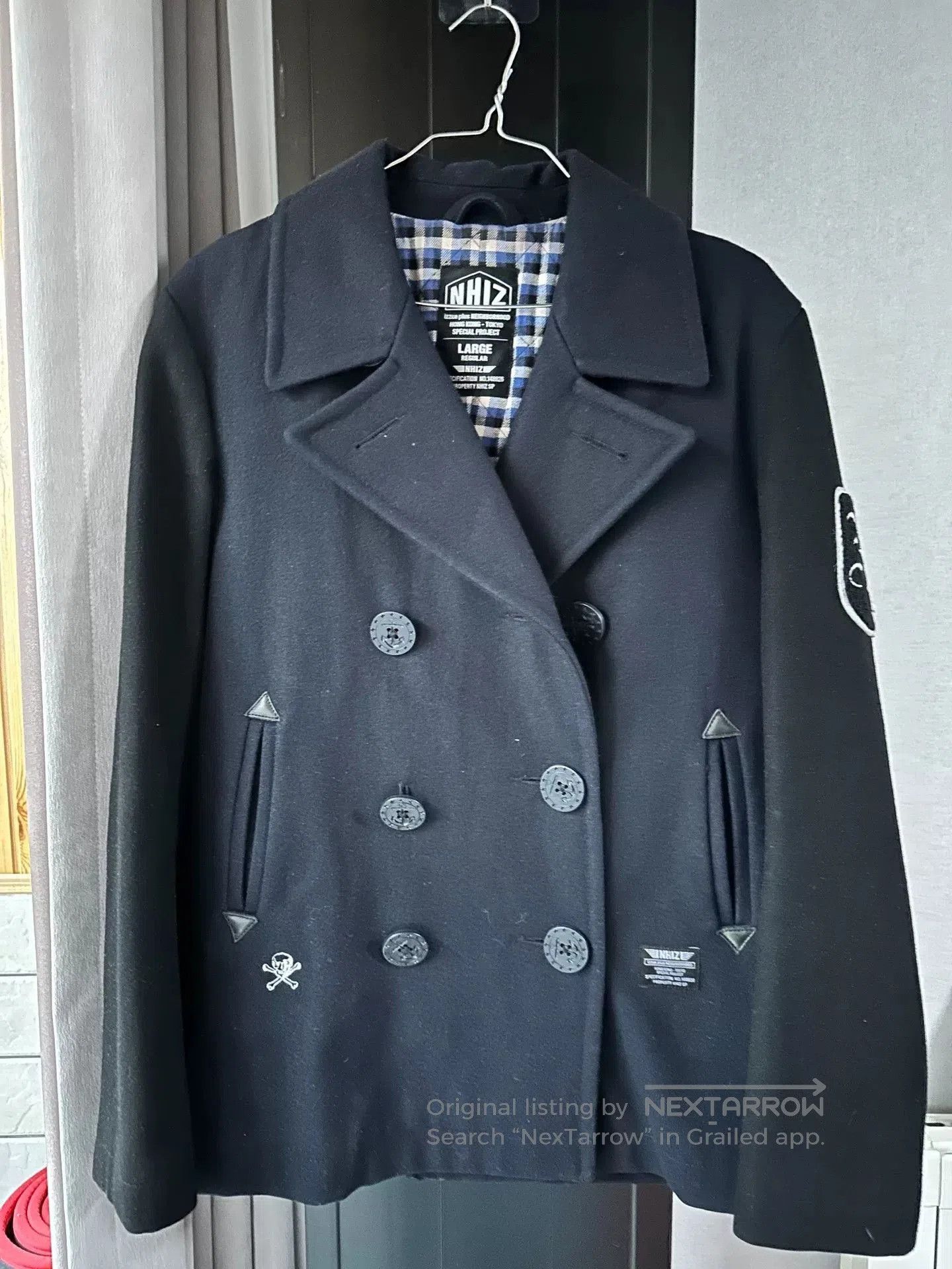izzue Neighborhood Izzue NHIZ Wool Coat. Size US L / EU 52-54 / 3 - 1 Thumbnail