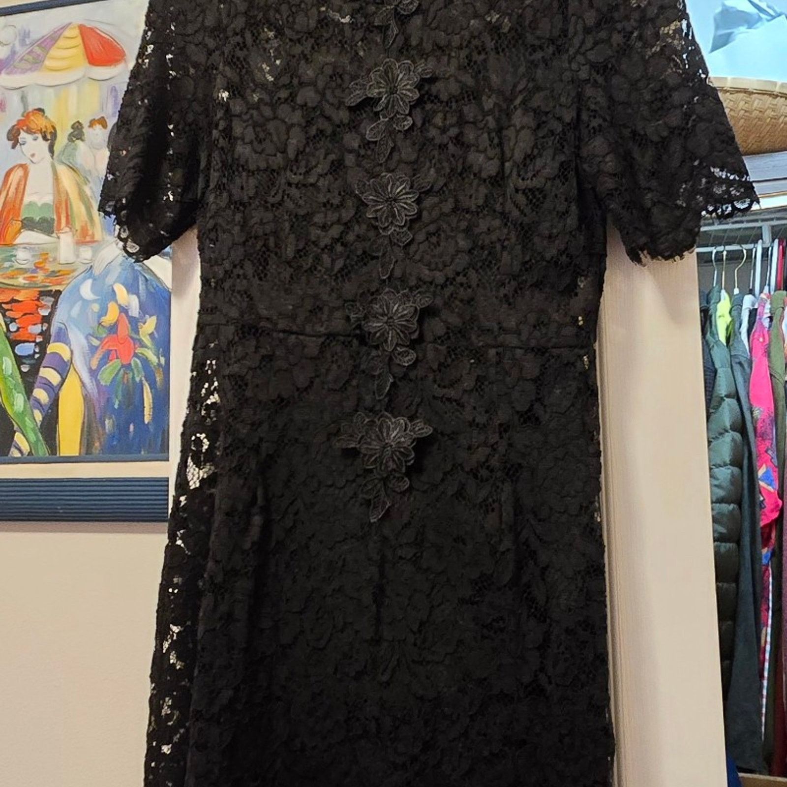 ELLIATT Beautiful Elliatt Range Black Lace Dress Size M / US 6-8 / IT 42-44 - 2 Thumbnail