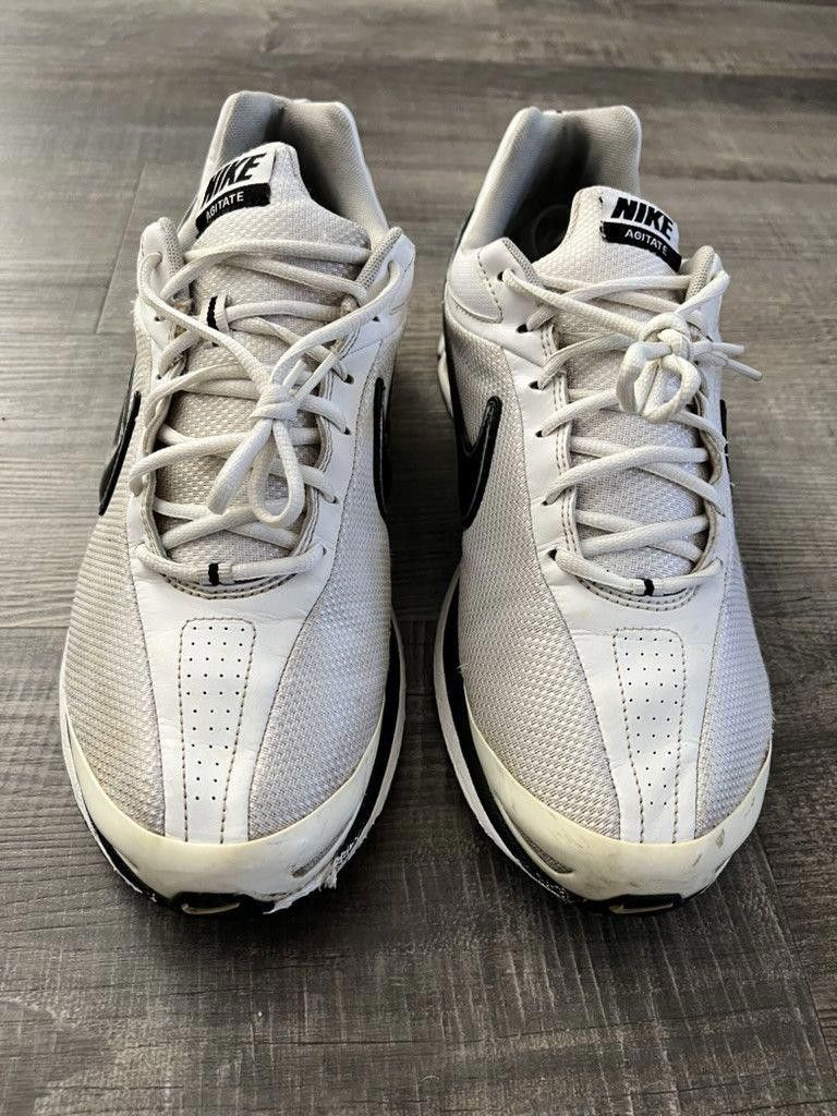 Nike NIKE • Air Max Agitate+ "2009 White/Black" (12M) Size US 12 / EU 45 - 8 Thumbnail
