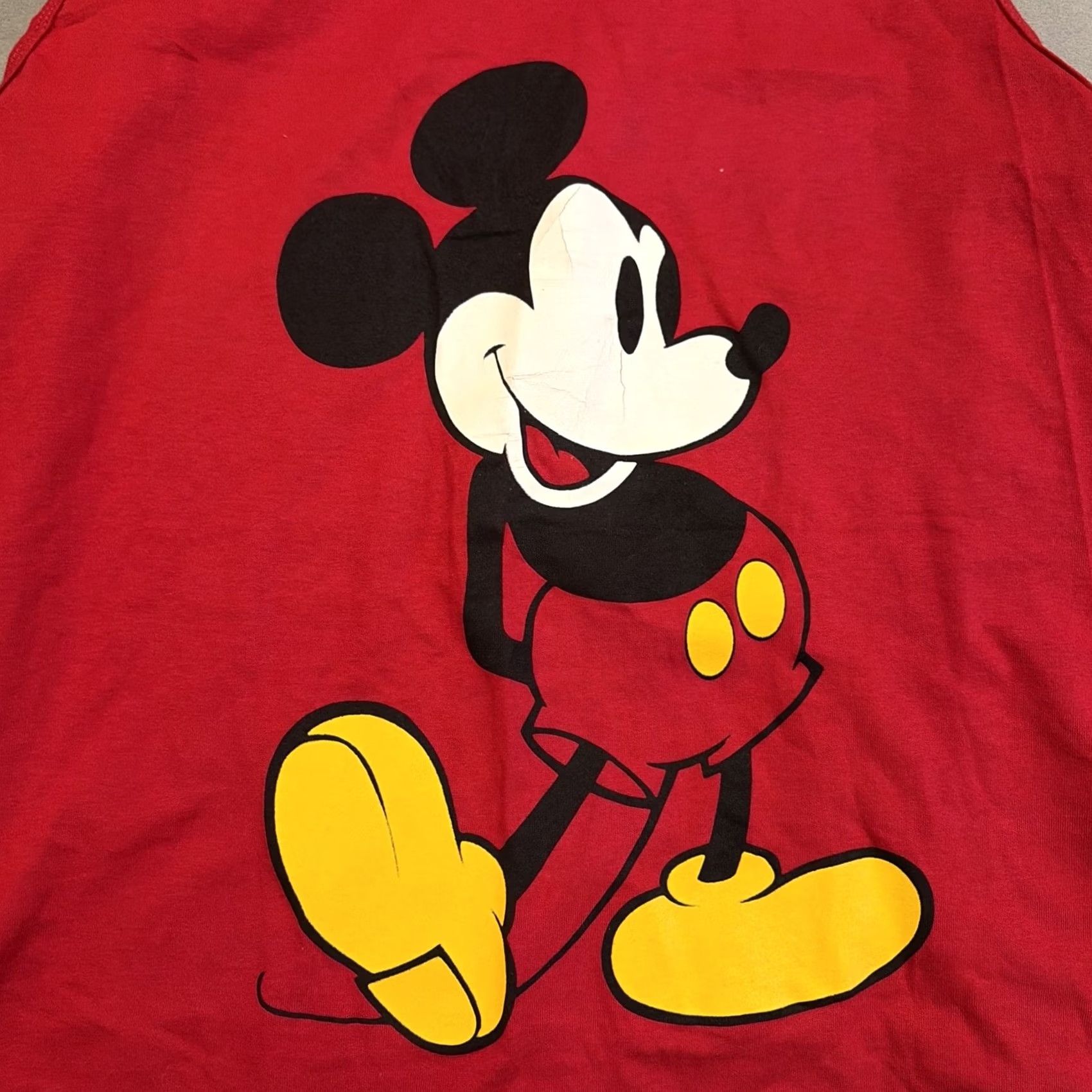 Disney VINTAGE Disney Mickey Mouse Red Tank Top MADE IN USA Men’s XL Tank Top Men XL Red Size US XL / EU 56 / 4 - 2 Thumbnail