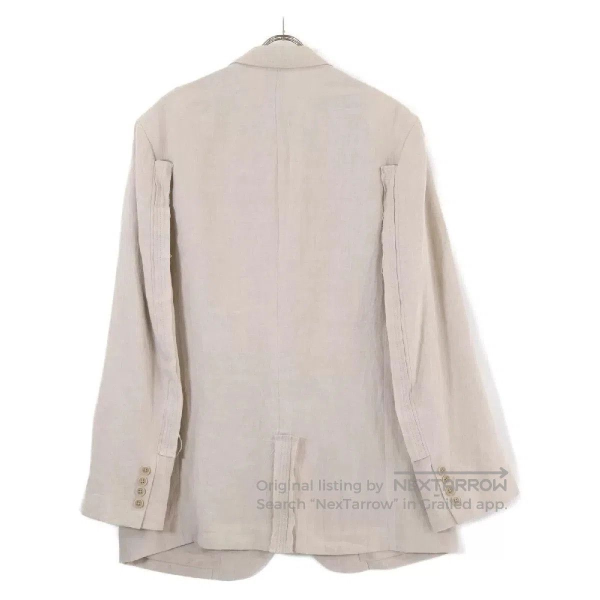 Y's for Men Y's for Men Beige Linen Blazer. Size US L / EU 52-54 / 3 - 2 Thumbnail