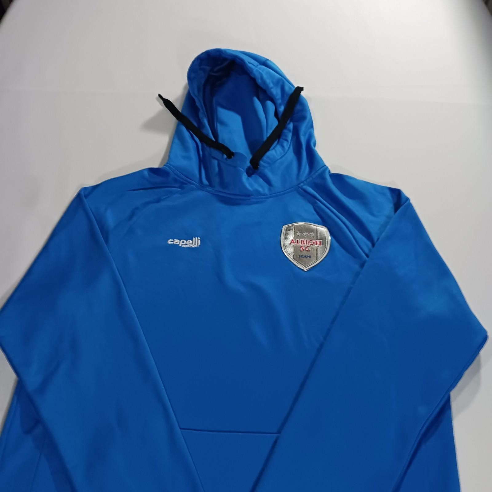 Ally Capellino Capelli Sport Albion SC MIAMI Men's M Blue Hoodie Sweatshirt Size US M / EU 48-50 / 2 - 12 Thumbnail