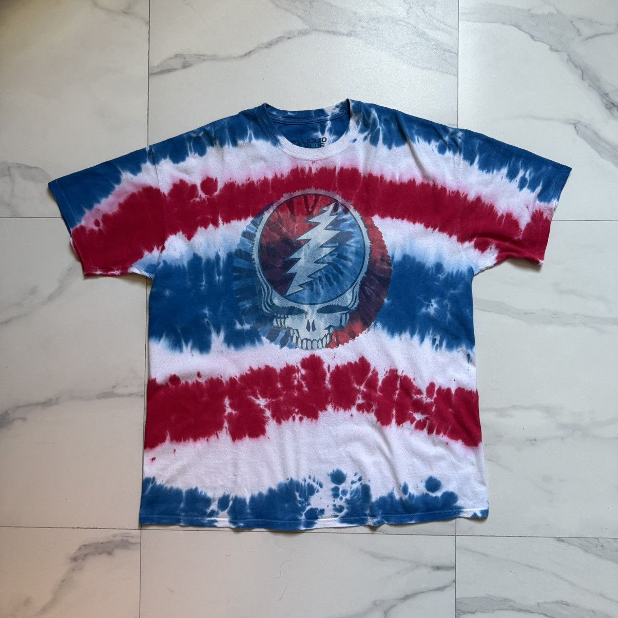 Grateful Dead × Liquid Blue Vintage Y2K Grateful Dead T-Shirt Size US XXL / EU 58 / 5 - 2 Thumbnail