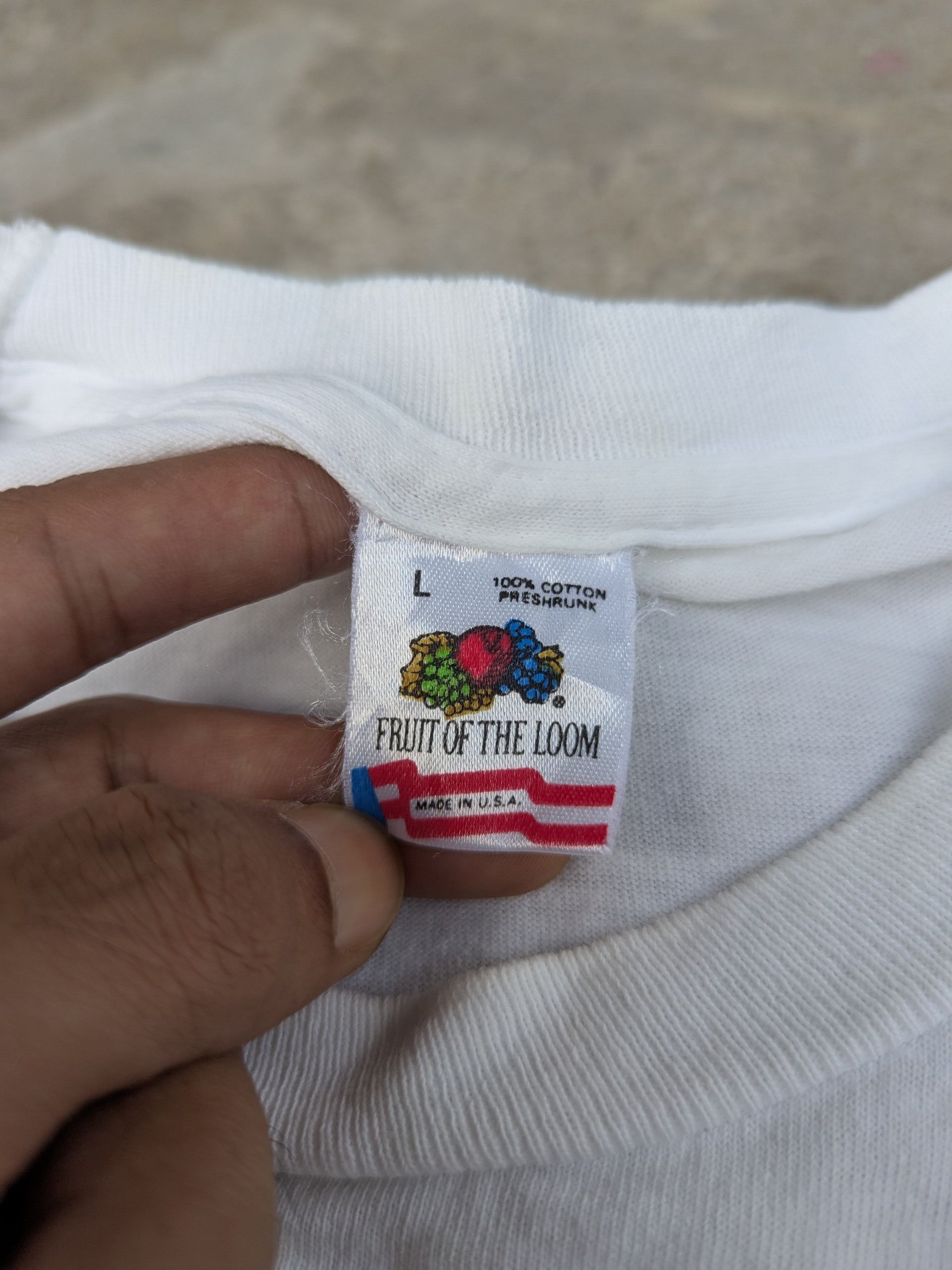Daytona × Fruit Of The Loom × Vintage Vintage 90s Abraham Lincoln Daytona Beach Summer Party Tee Size US M / EU 48-50 / 2 - 10 Thumbnail