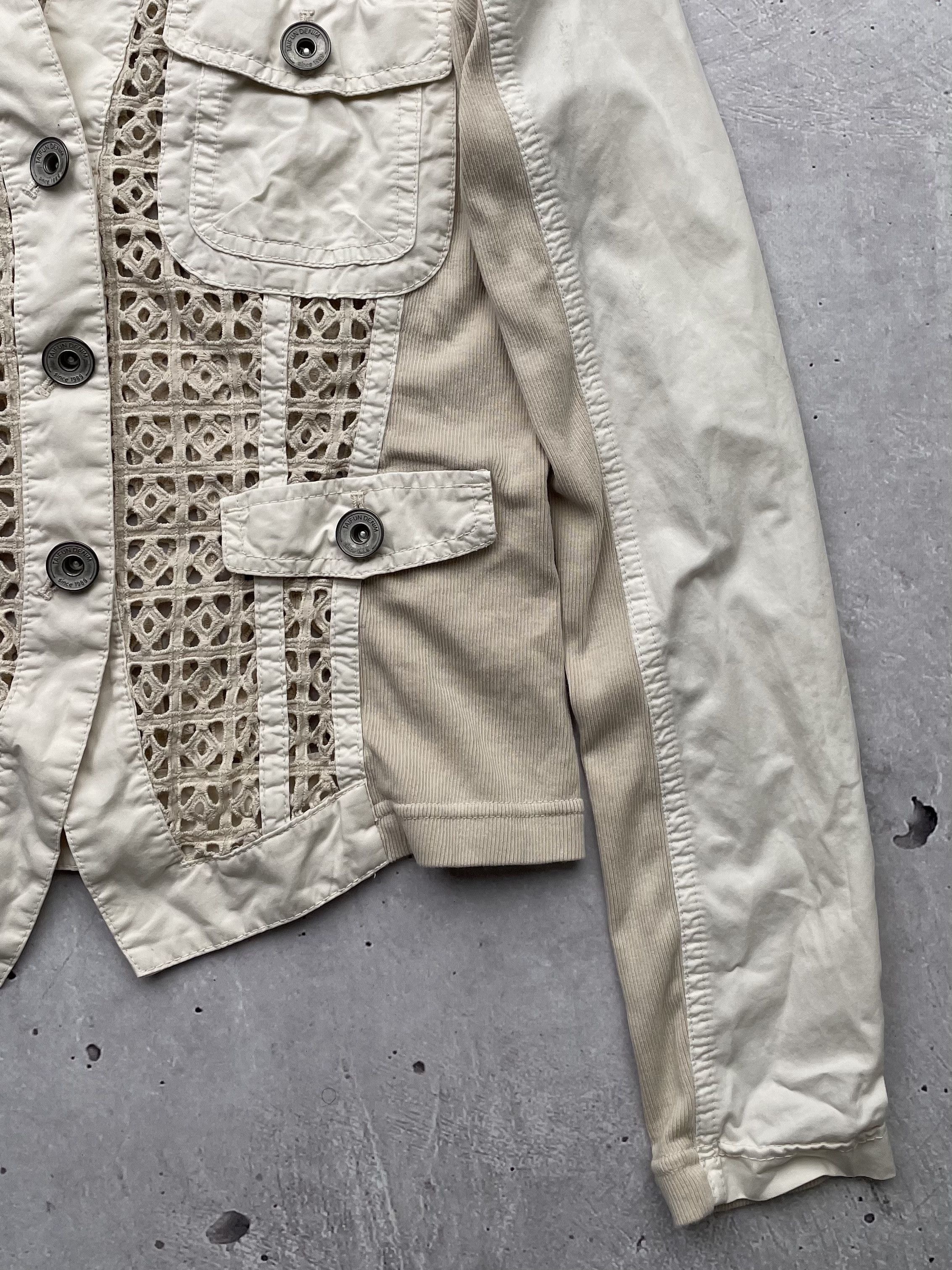 Japanese Brand × Vintage Vintage Mesh Light Jacket Size XS / US 0-2 / IT 36-38 - 4 Thumbnail
