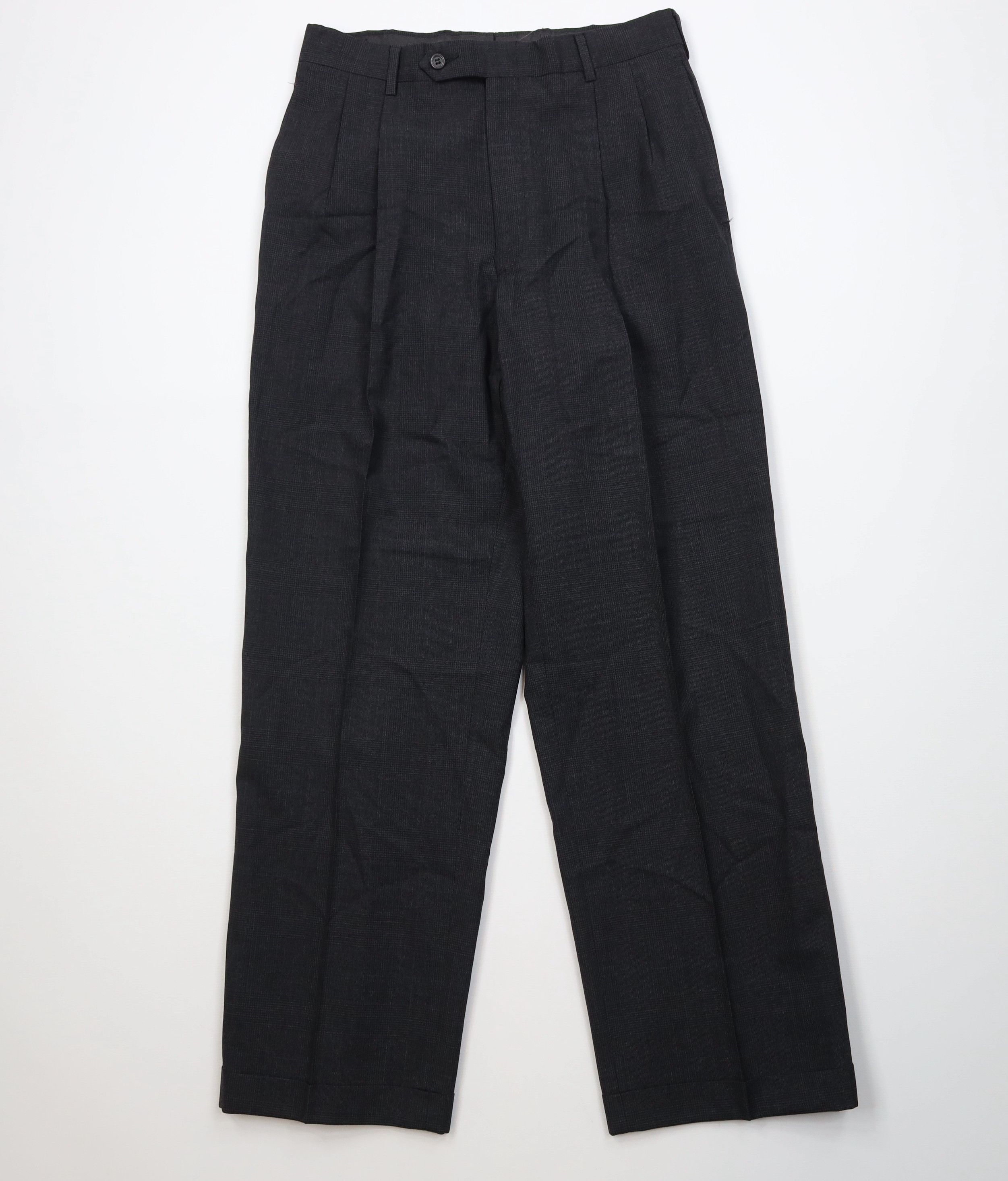 Jos. A. Bank Vintage 90s Jos A Bank Houndstooth Wide Leg Chino Pants USA Size US 30 / EU 46 - 1 Thumbnail