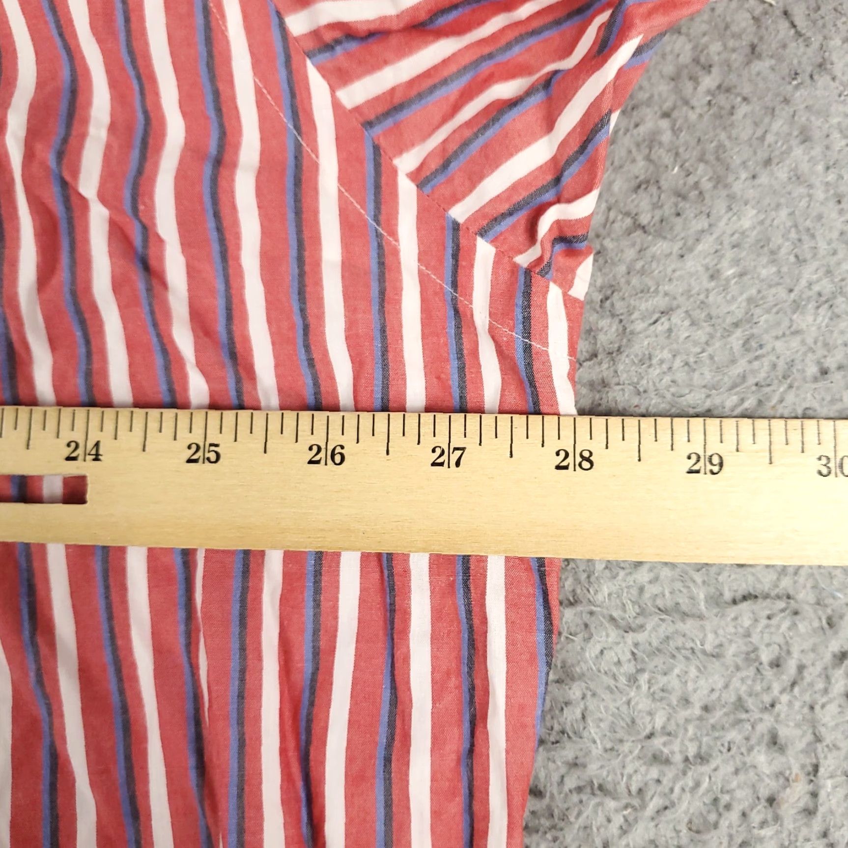 Ralph Lauren Ralph Lauren Button-Up Shirt Mens XL Red Striped Long Sleeve Classic Preppy Size US XL / EU 56 / 4 - 7 Thumbnail