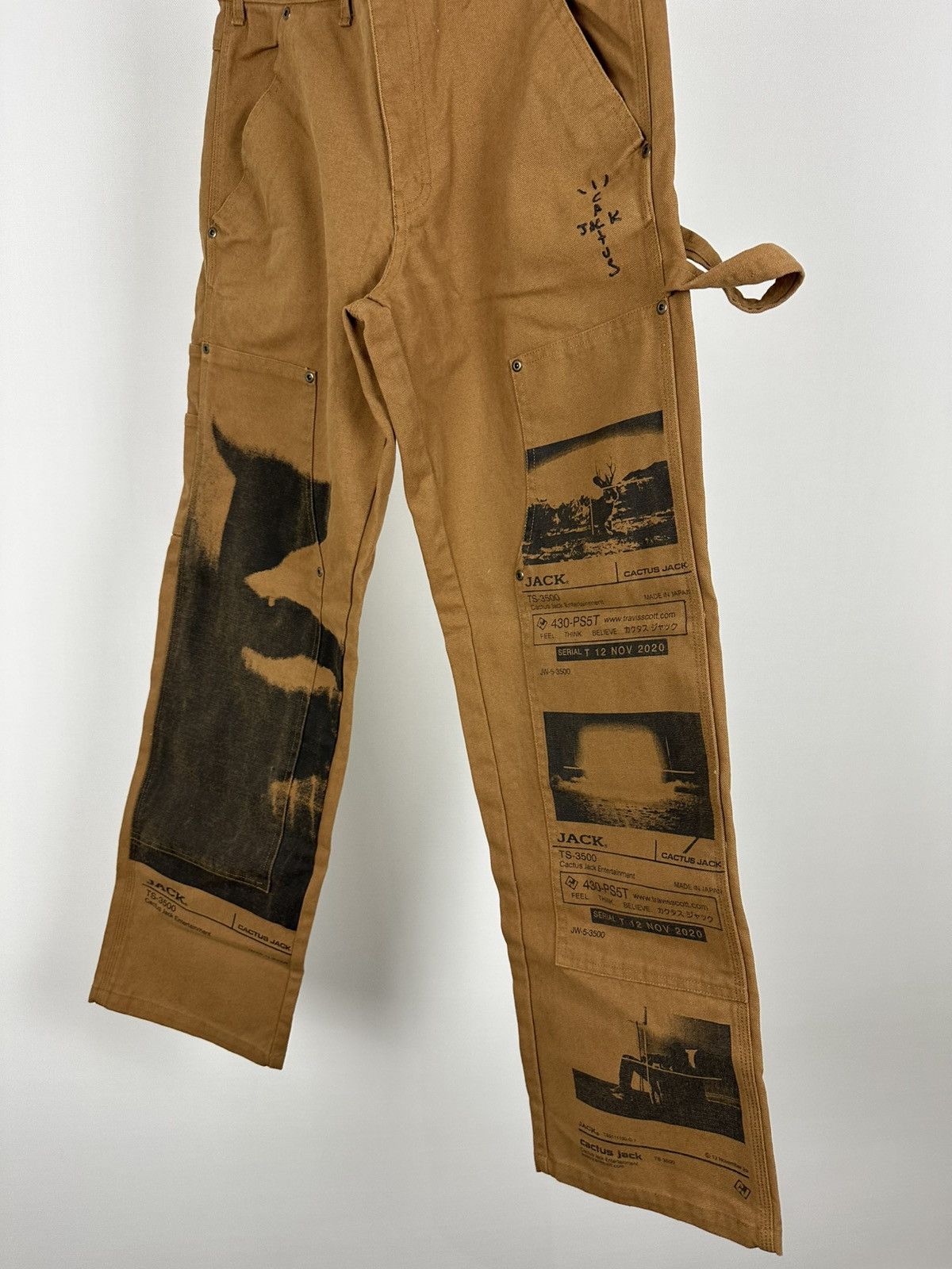 Travis Scott Travis Scott PlayStation System Work Pants FW20 Cactus Jack Size US 30 / EU 46 - 2 Thumbnail