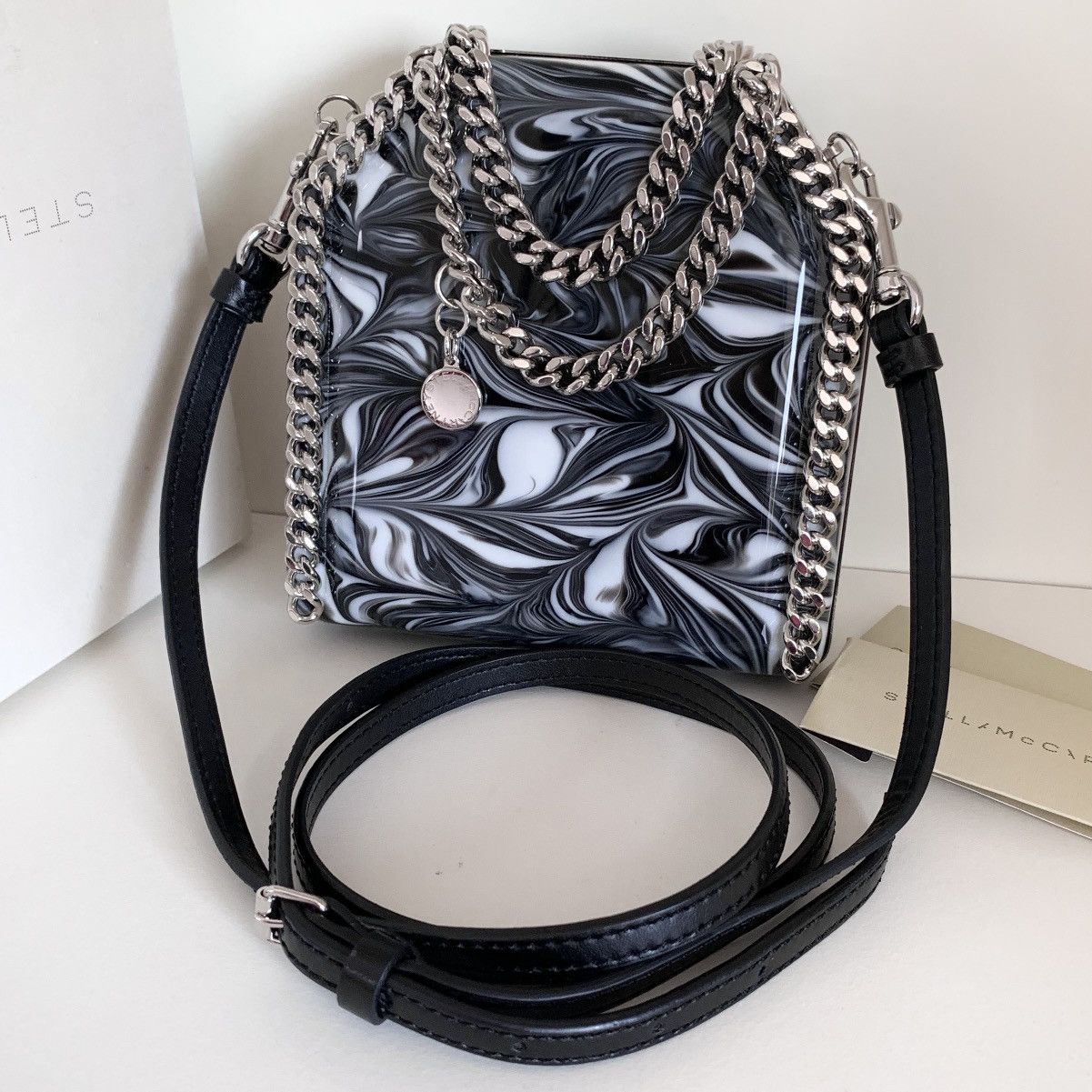 Stella McCartney Falabella minadiere clutch crossbody bag $3750 retail Size ONE SIZE - 11 Thumbnail