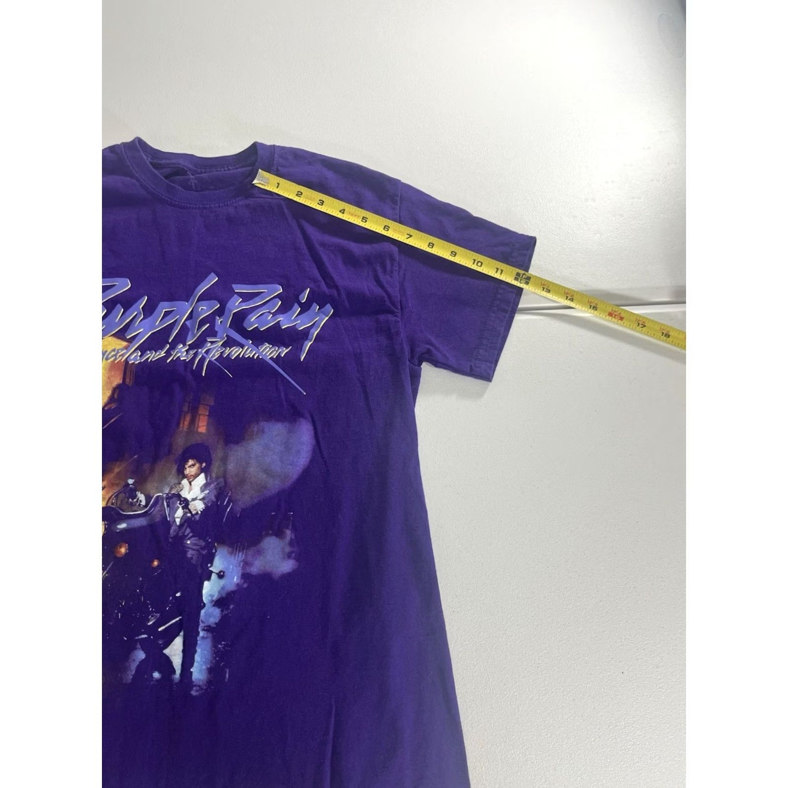 Prince Prince Purple Rain shirt Men's M Purple T-Shirt Size US M / EU 48-50 / 2 - 4 Thumbnail