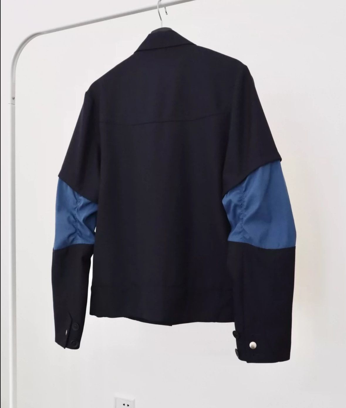 Kiko Kostadinov KIKO KOSTADINOV 22SS Navy blue cropped jacket Size US L / EU 52-54 / 3 - 5 Thumbnail
