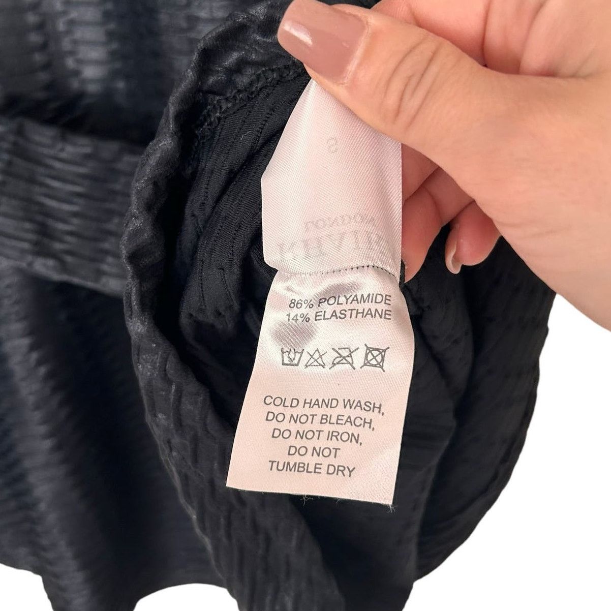 Other Rhaika London Black Textured Full Zip Peplum Jacket Sz S Size S / US 4 / IT 40 - 6 Thumbnail