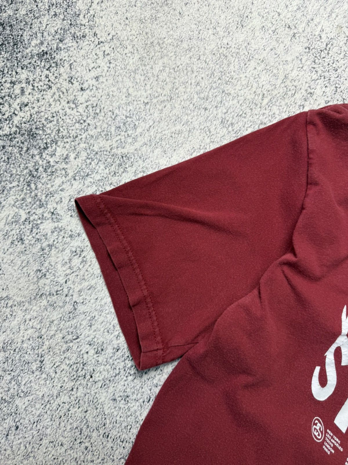 Stussy Vintage Stussy Big Logo T-Shirt Skateboard Y2K Size US S / EU 44-46 / 1 - 11 Thumbnail