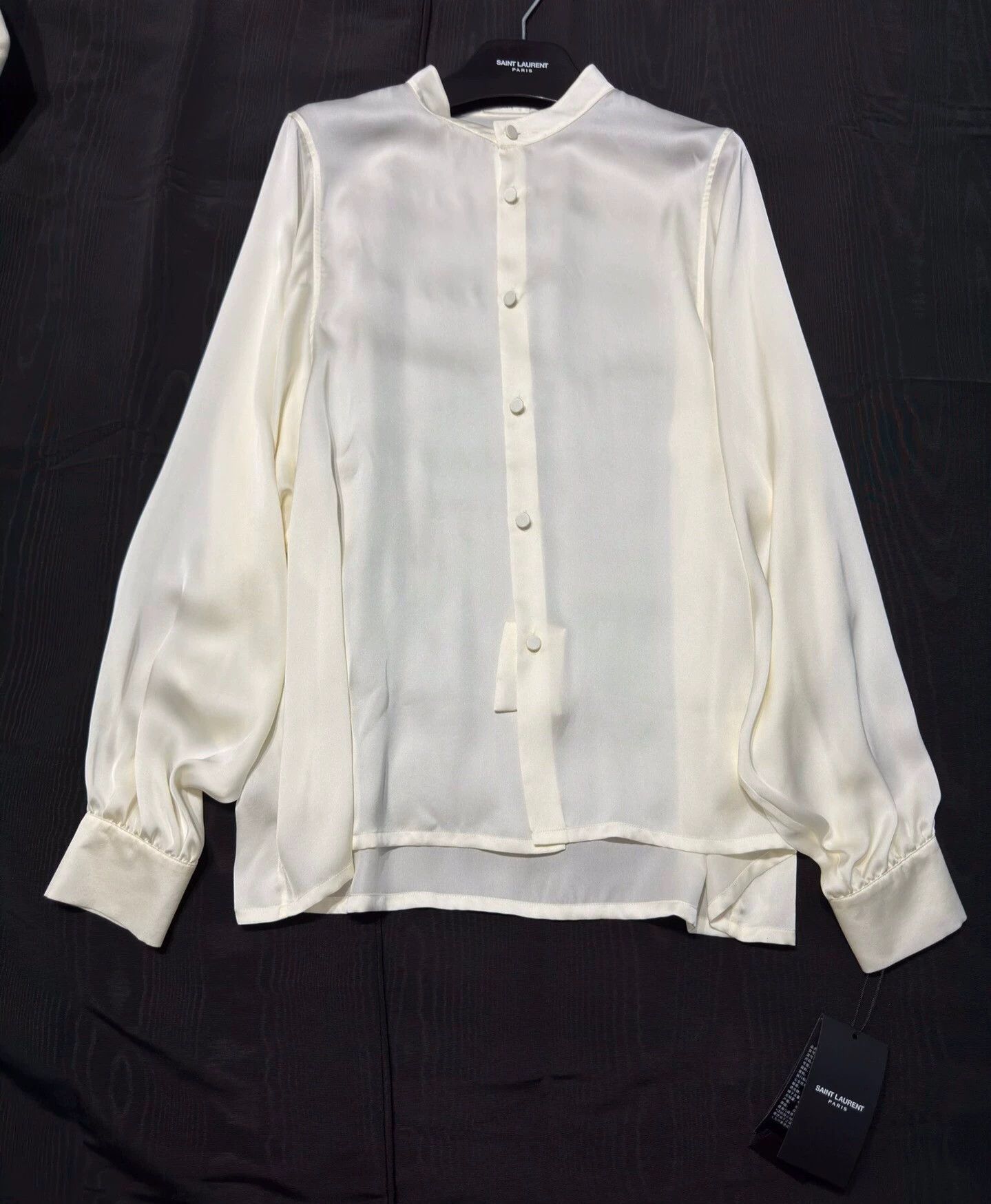 Saint Laurent Paris Saint Laurent Paris Show off silk shirt Size US XS / EU 42 / 0 - 1 Thumbnail