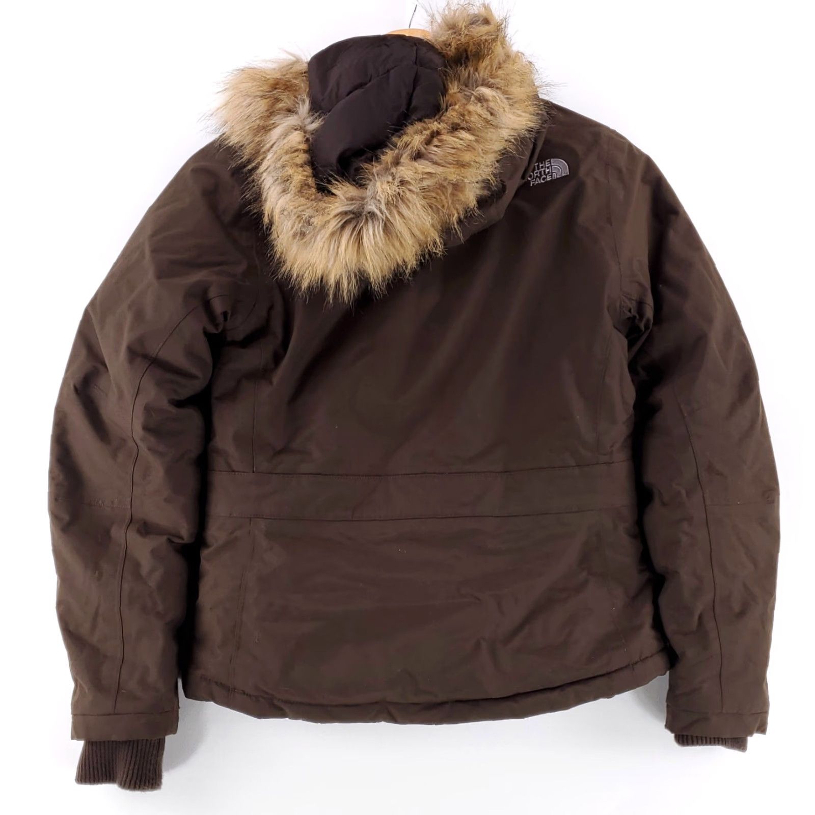 The North Face The North Face Jacket Womens XS Brown Goose Down Full Zip Hyvent Faux Fur Parka Size XS / US 0-2 / IT 36-38 - 5 Thumbnail