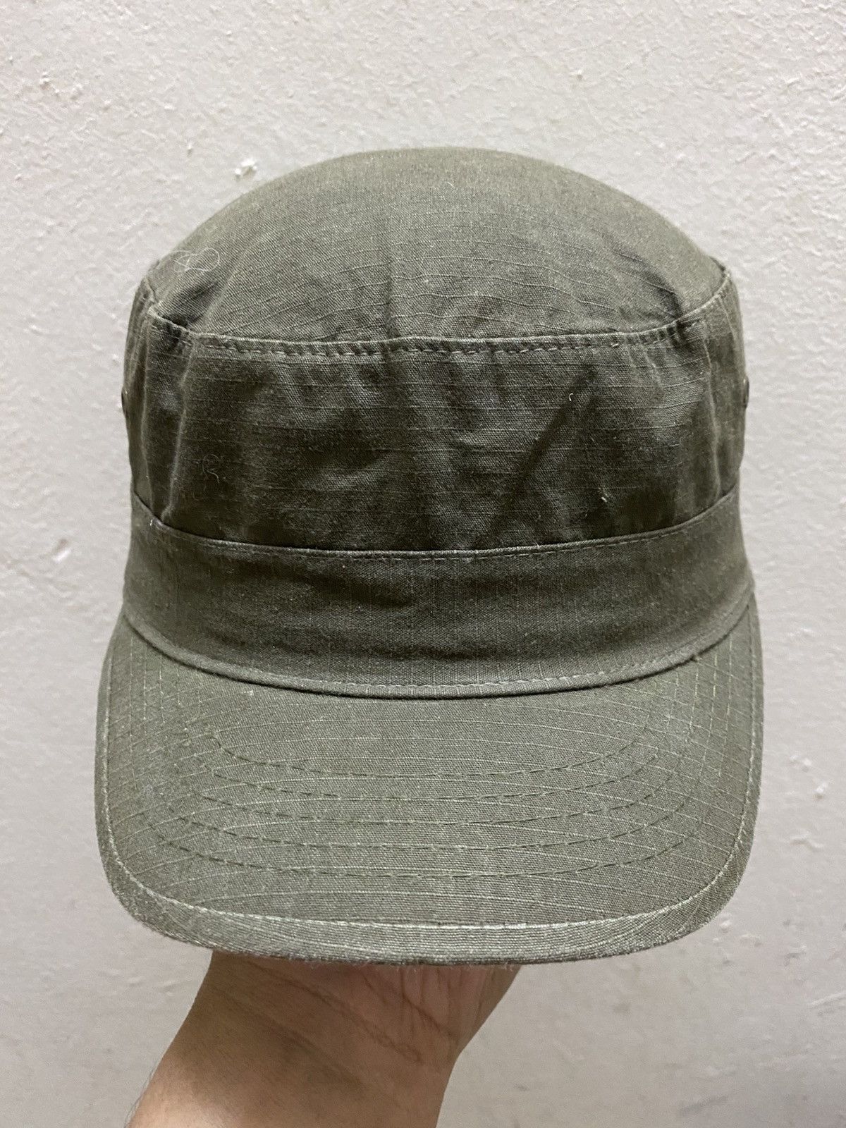 If Six Was Nine × Japanese Brand × Le Grande Bleu (L.G.B.) 2000s Military Cadet Hat Distressed Size ONE SIZE - 1 Thumbnail